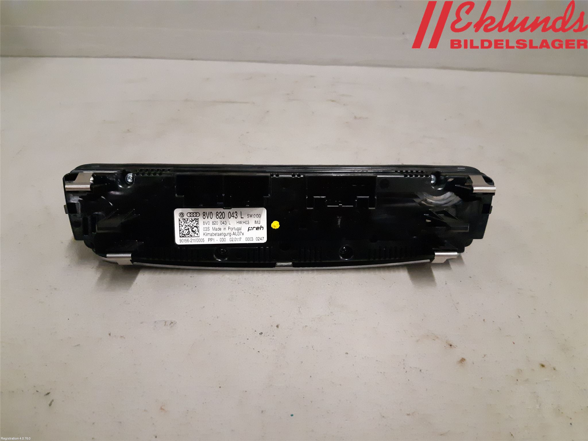 Audi Q2/SQ2 17- Ac Styrenhet Ac Manöveren