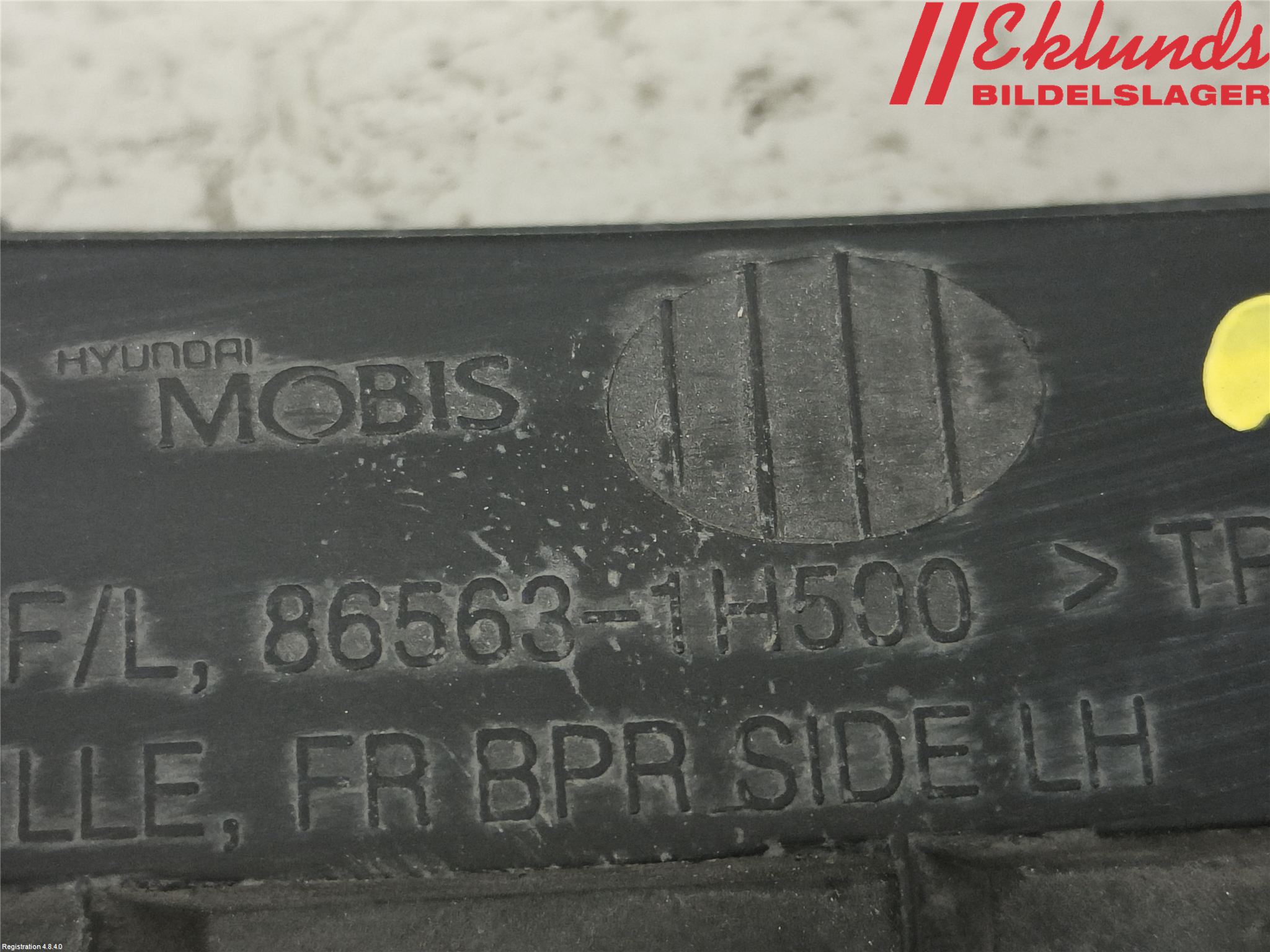 Kia CEED 06-12 Dimljussarg Fram