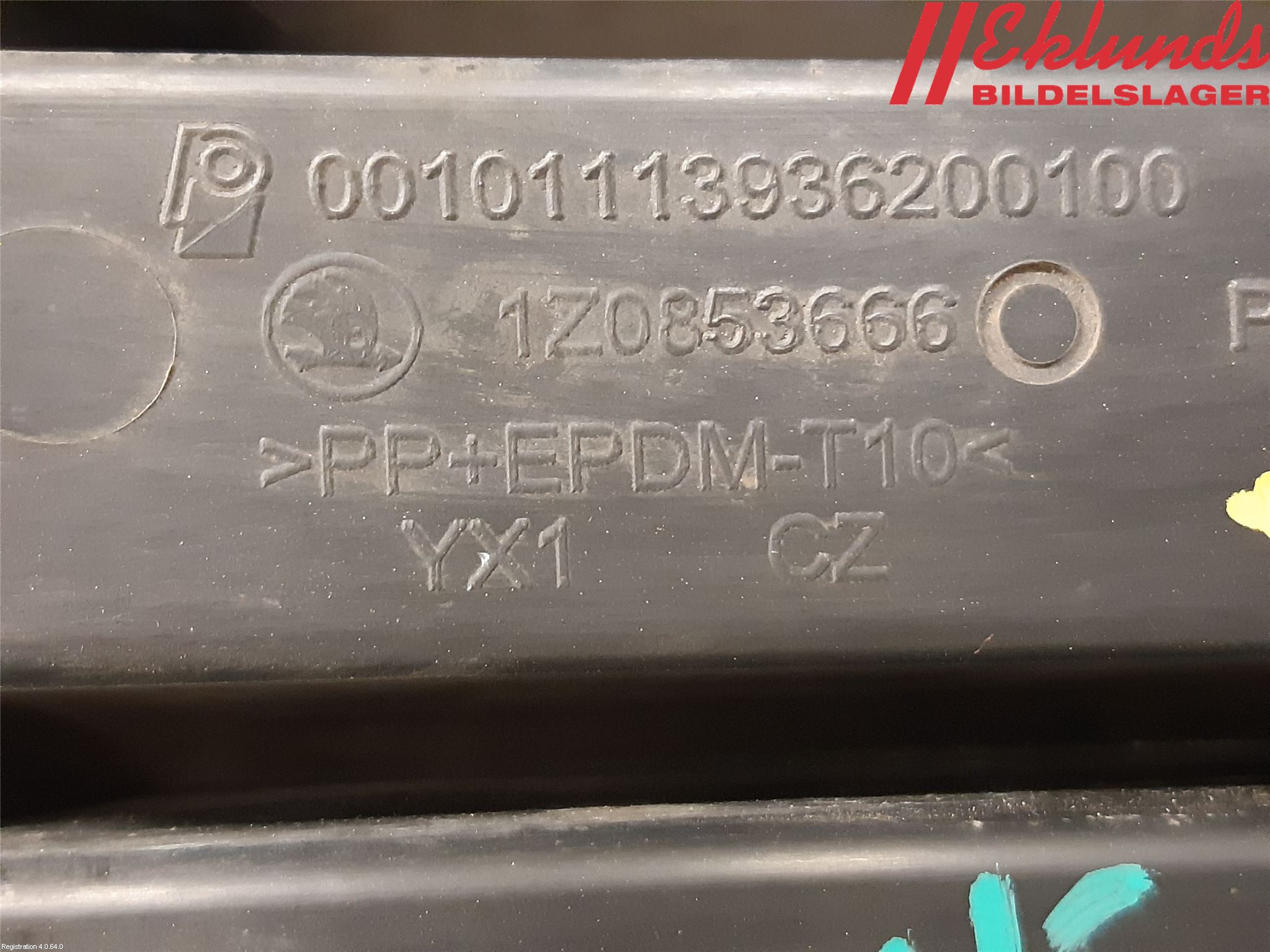 Skoda OCTAVIA (1Z) 05-13 Stöt Utfyllnad-List-Grill