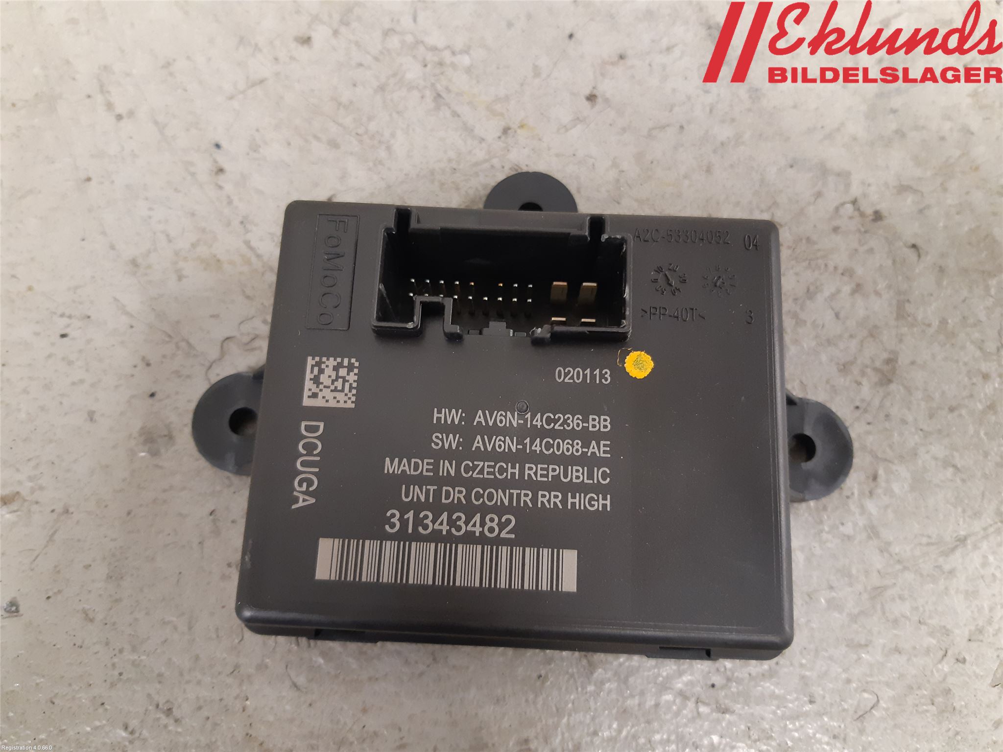 Volvo S60 11-13 Styrenhet Övrigt