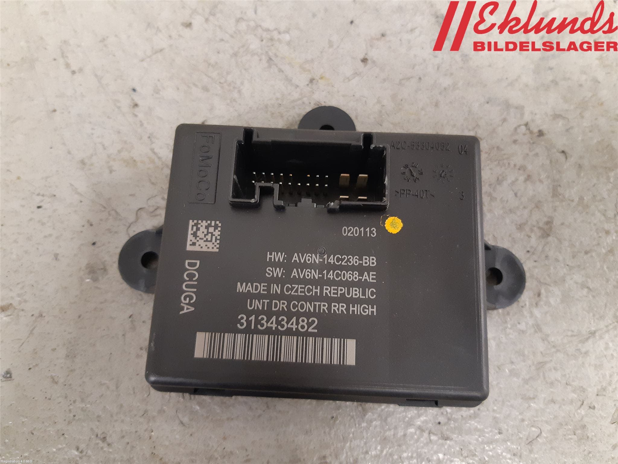 Volvo S60 11-13 Styrenhet Övrigt