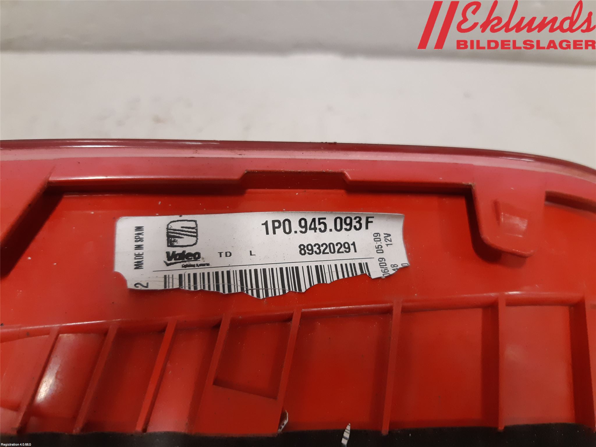 Seat LEON 06-12 Bakljus Lucka Vä