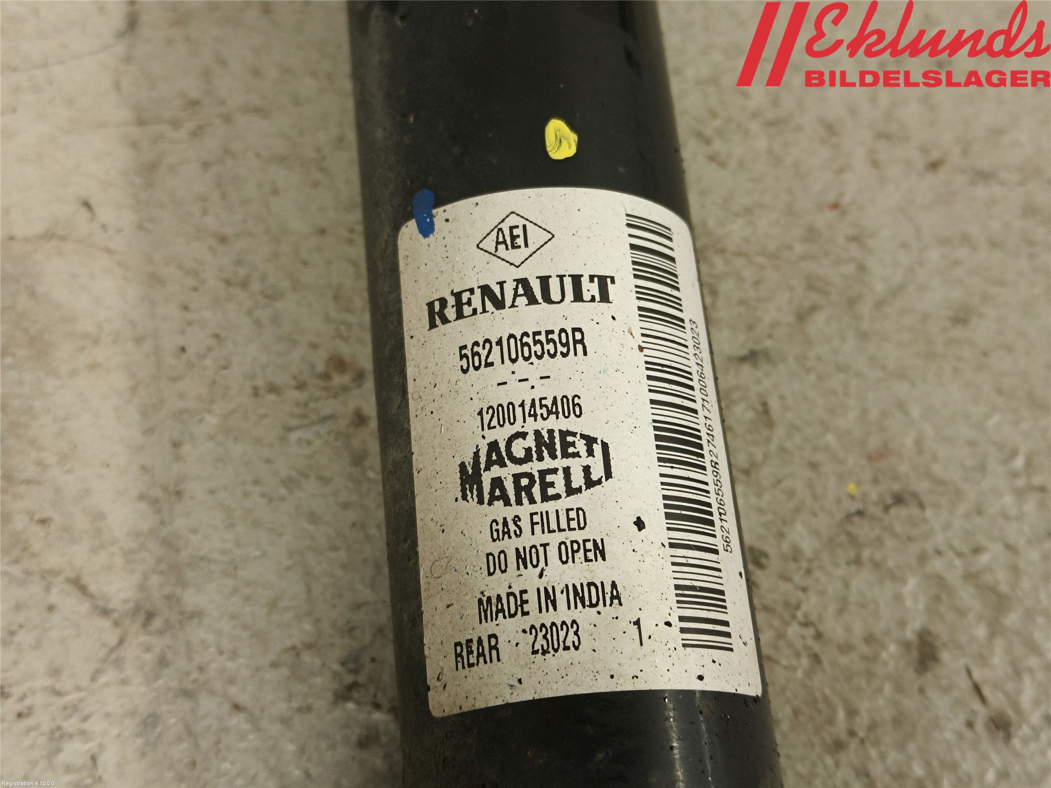 Renault EXPRESS 21- Stötdämpare Bak