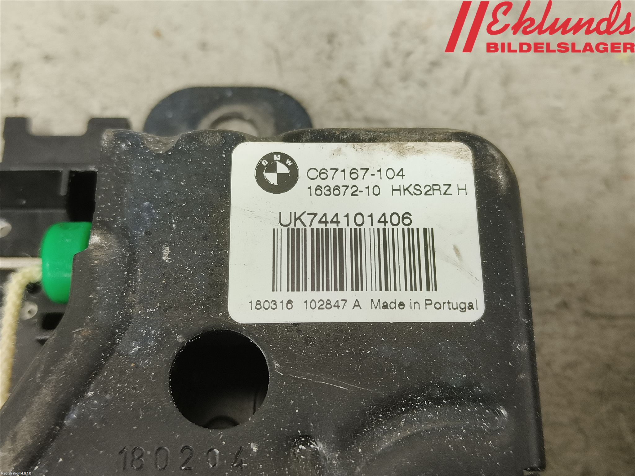 BMW 5 G30/G31/F90 17-23 Låskista Baklucka