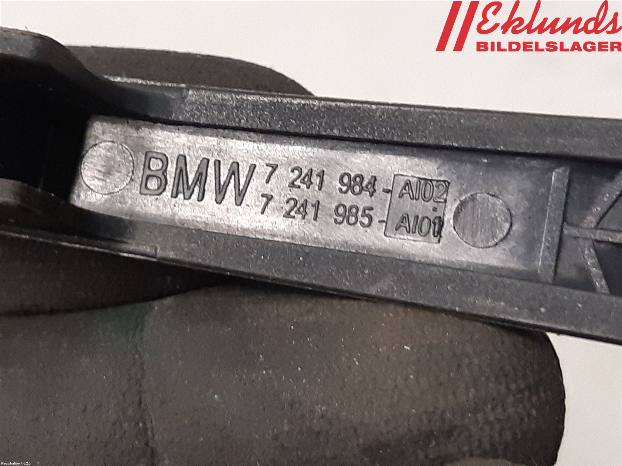 BMW 1 F20/F21 11-19 Torkararm-Bakruta