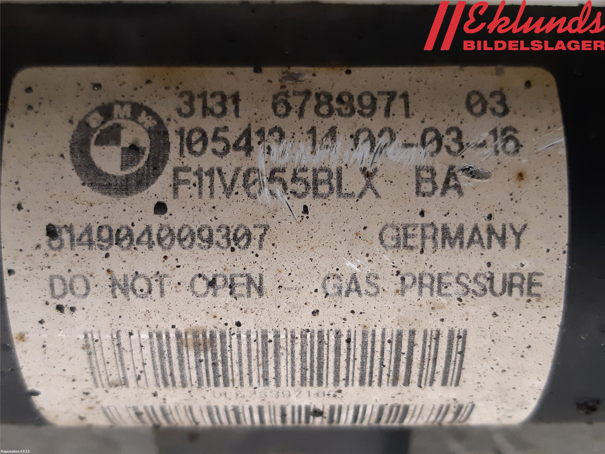 BMW 5 F10/F11/F18 09-17 Fjäderben Fram Vänster