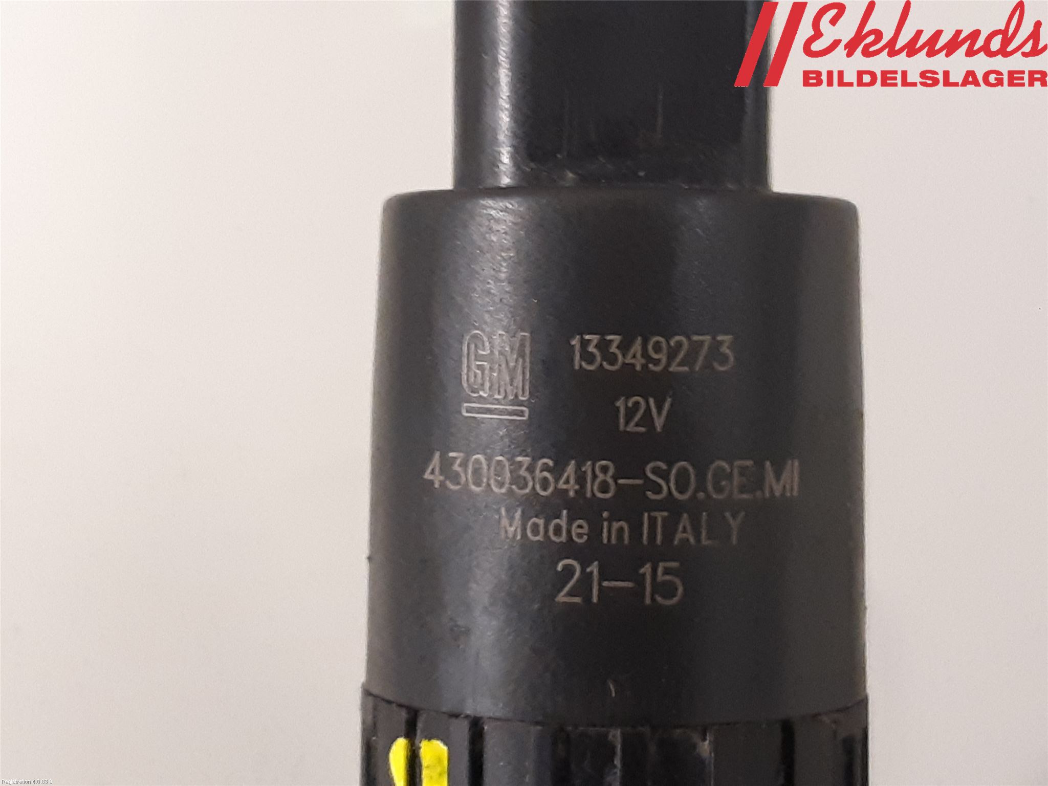 Opel ZAFIRA C 12-19 Spolarpump Vindruta
