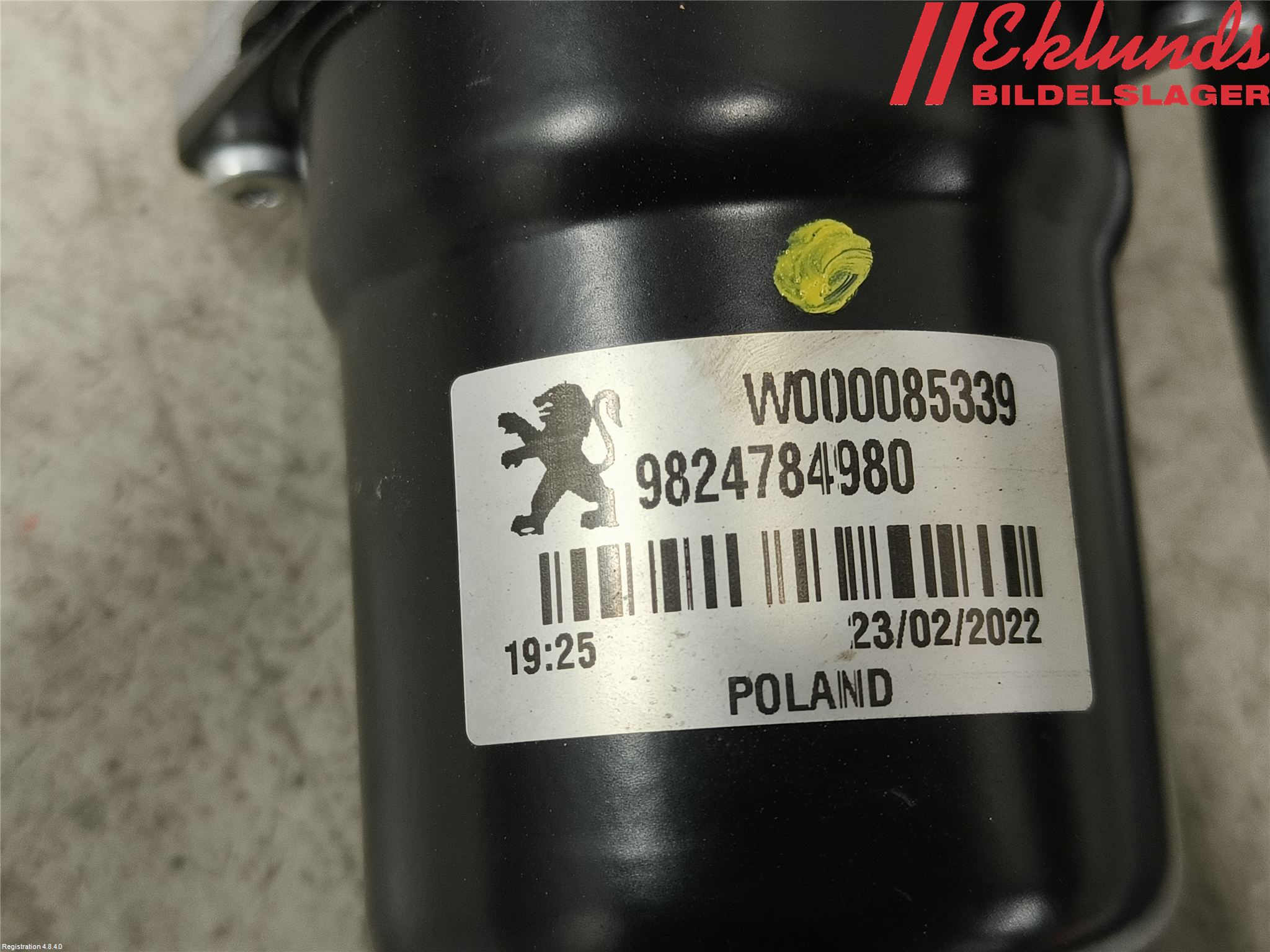 Peugeot 208/E-208 20- Torkarmekanism Vindruta