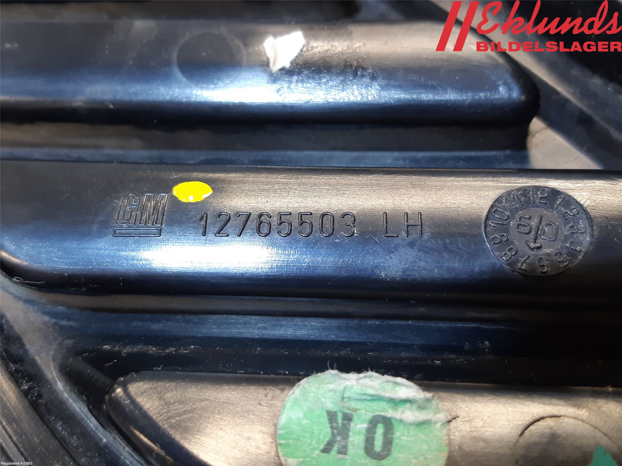 Saab 9-3 VER2/VER3 08-15 Grilldel Vänster