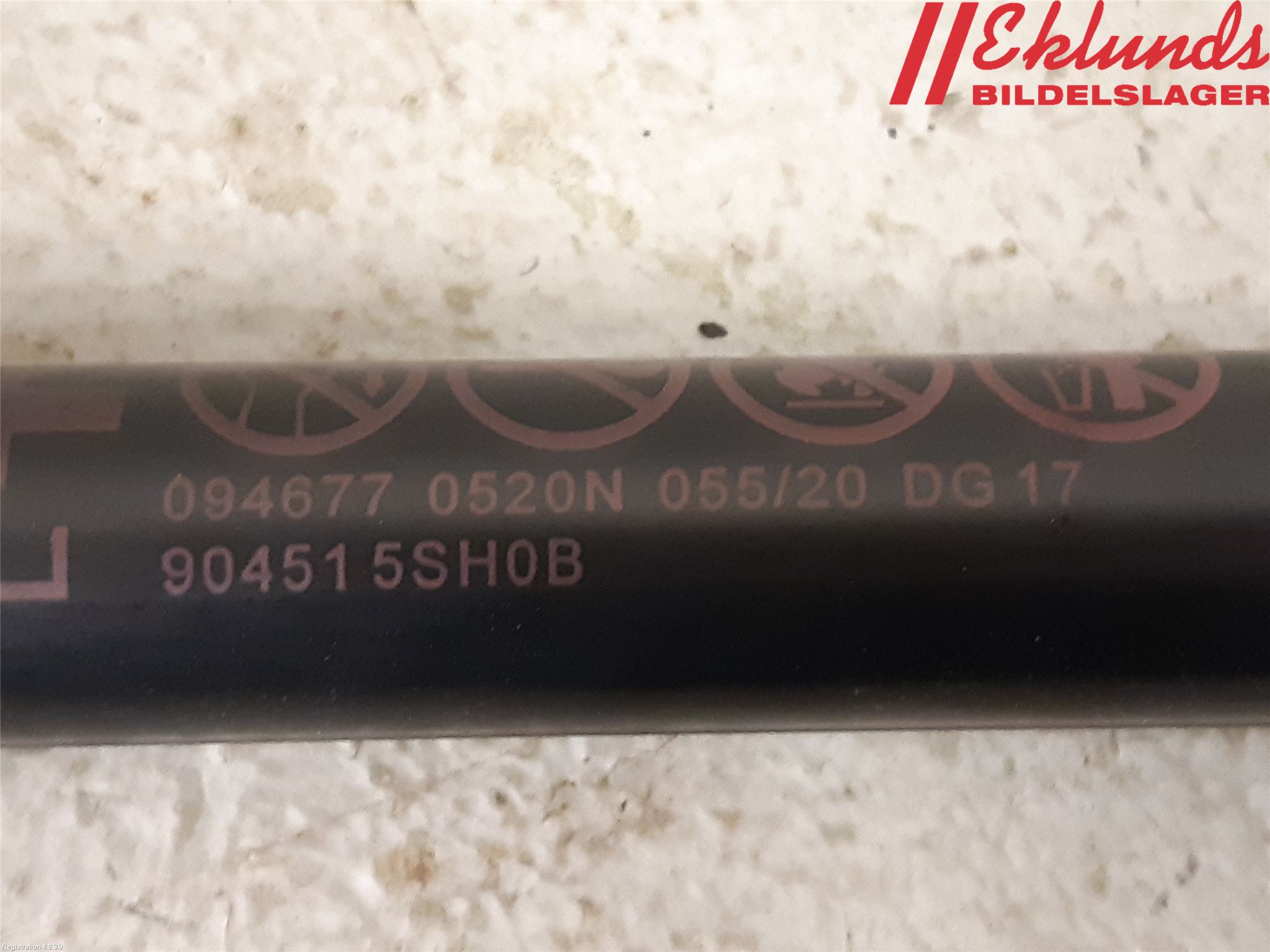 Nissan LEAF 18- Gasfjäder Baklucka