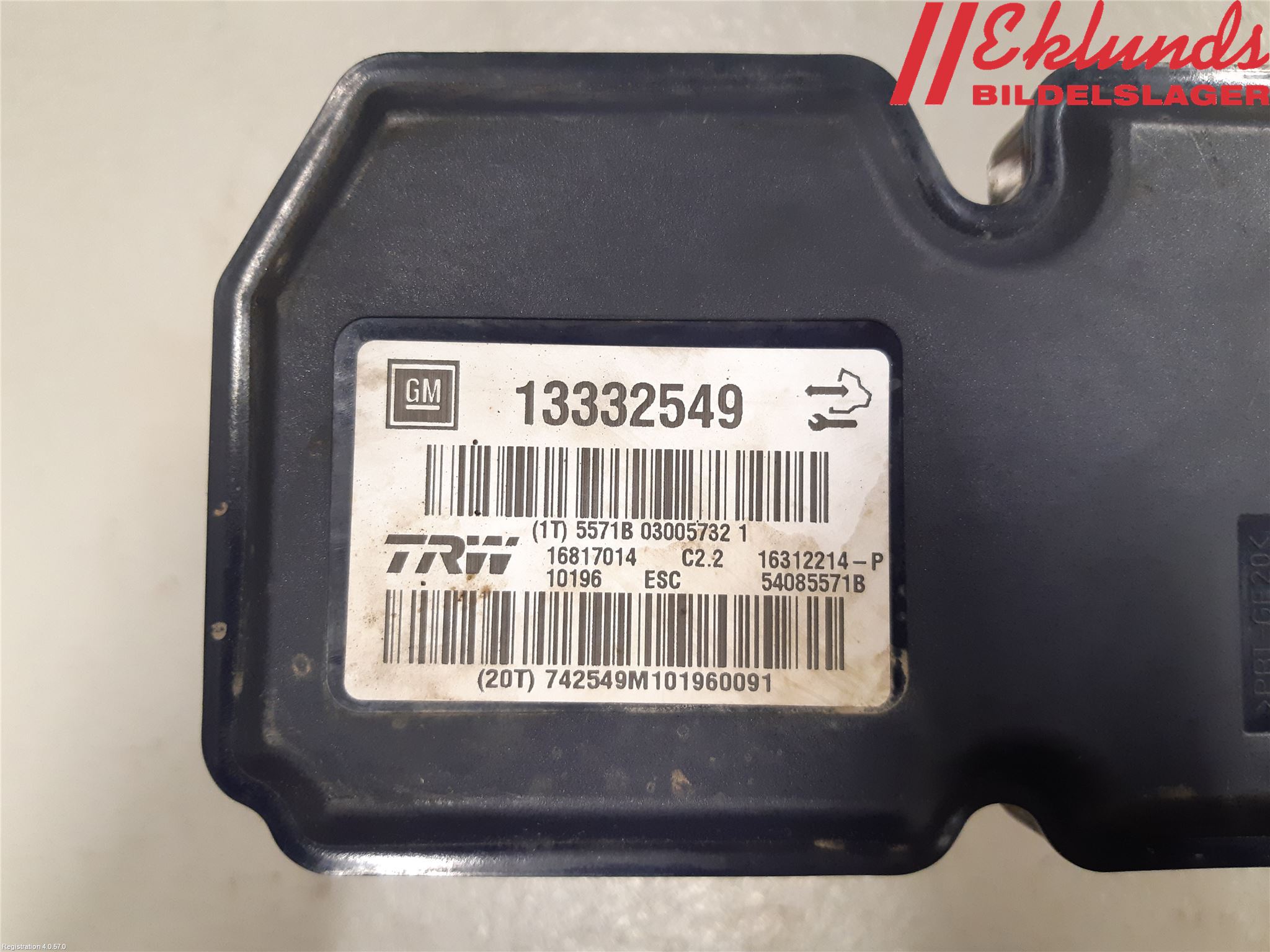 Saab 9-5 10-12 Abs Hydraulaggregat