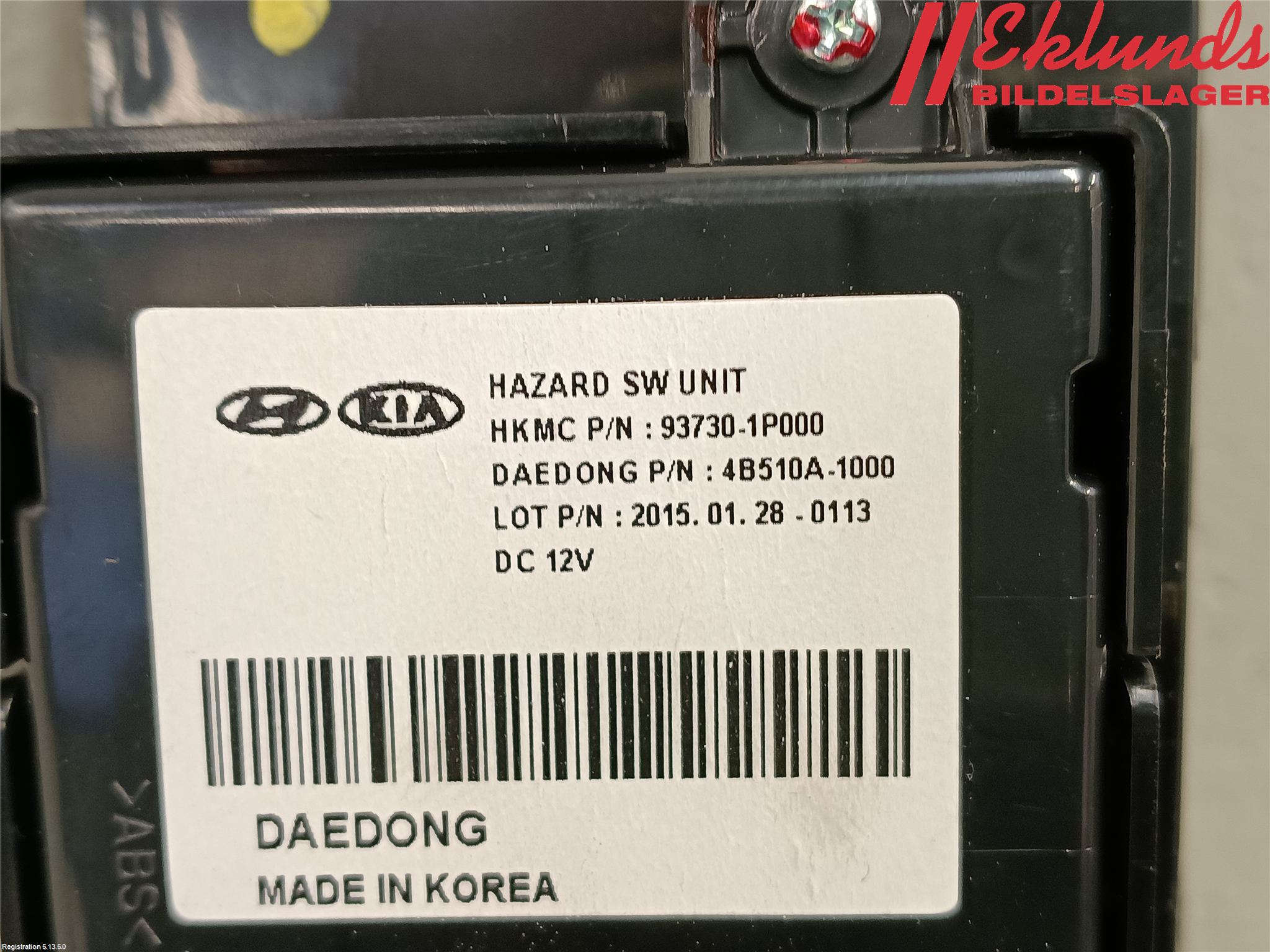 Kia VENGA 10-19 Ac Styrenhet Ac Manöveren