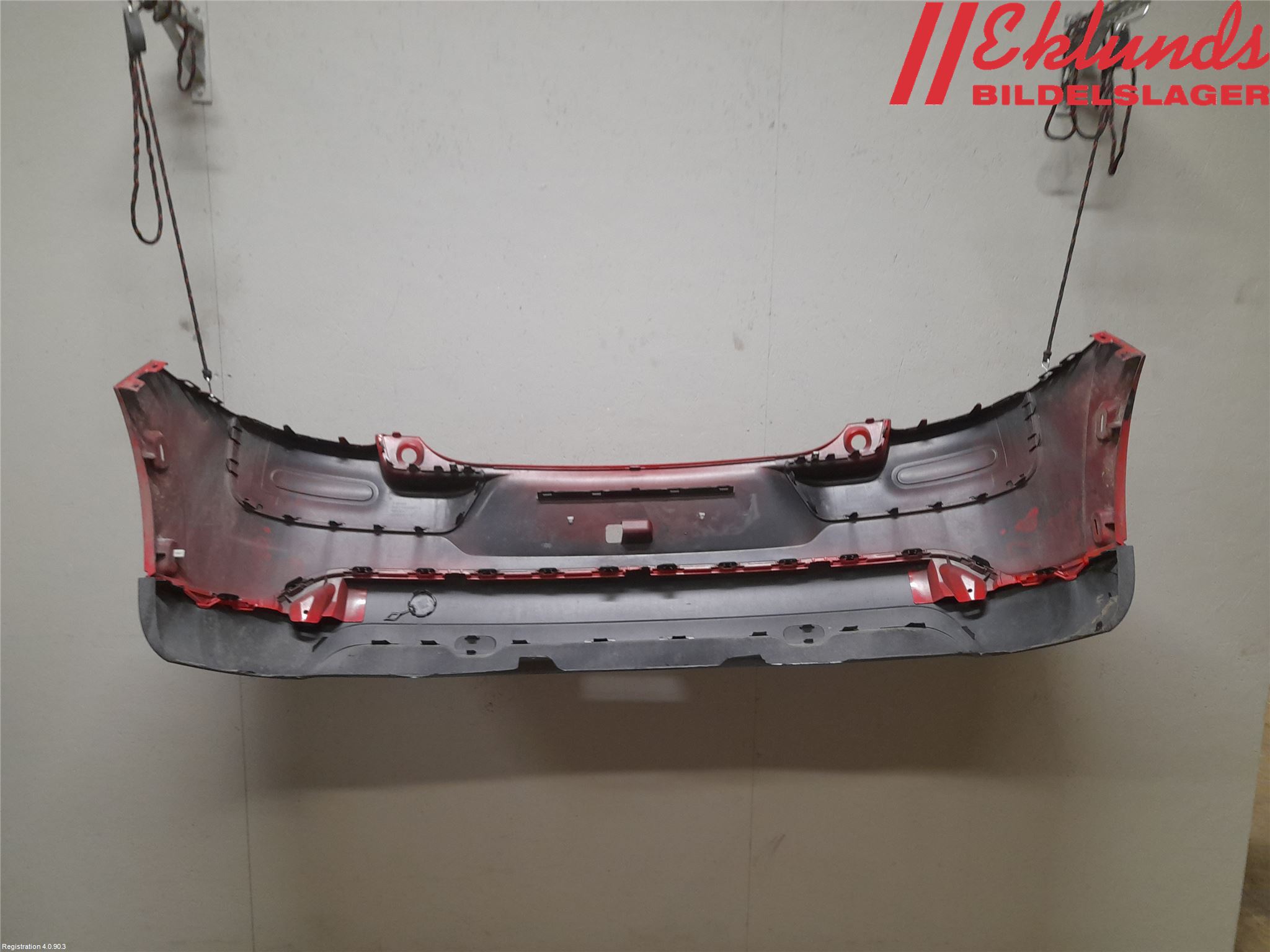 Citroen C4 CACTUS 14-20 Stötfångarbeklädnad Bak