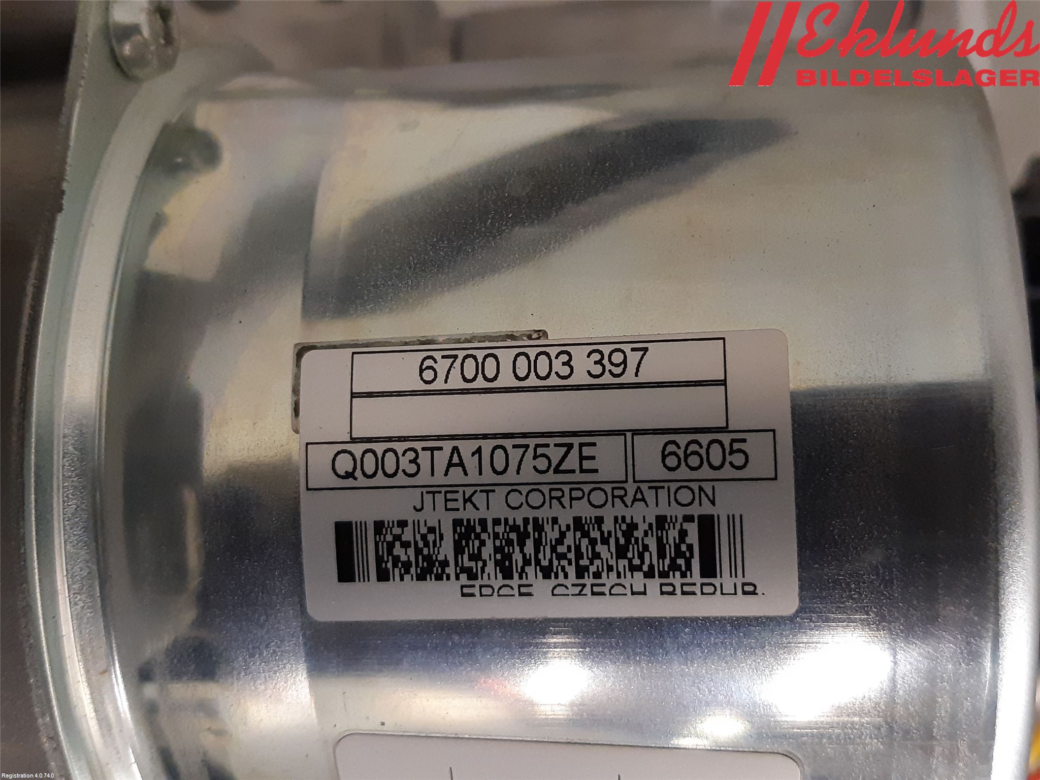 Renault CAPTUR 13-19 Rattaxelagg Med Inb Servo