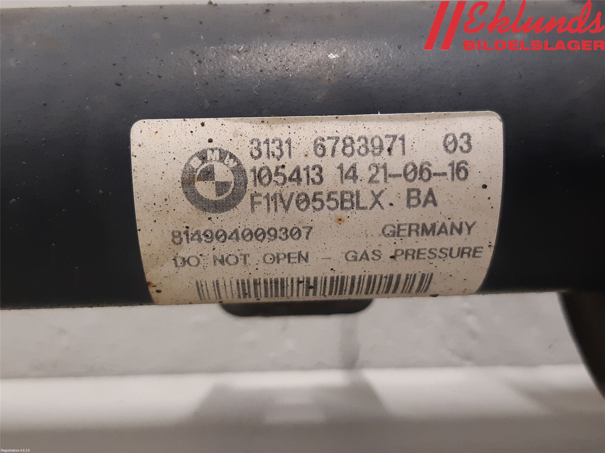 BMW 5 F10/F11/F18 09-17 Fjäderben Fram Vänster