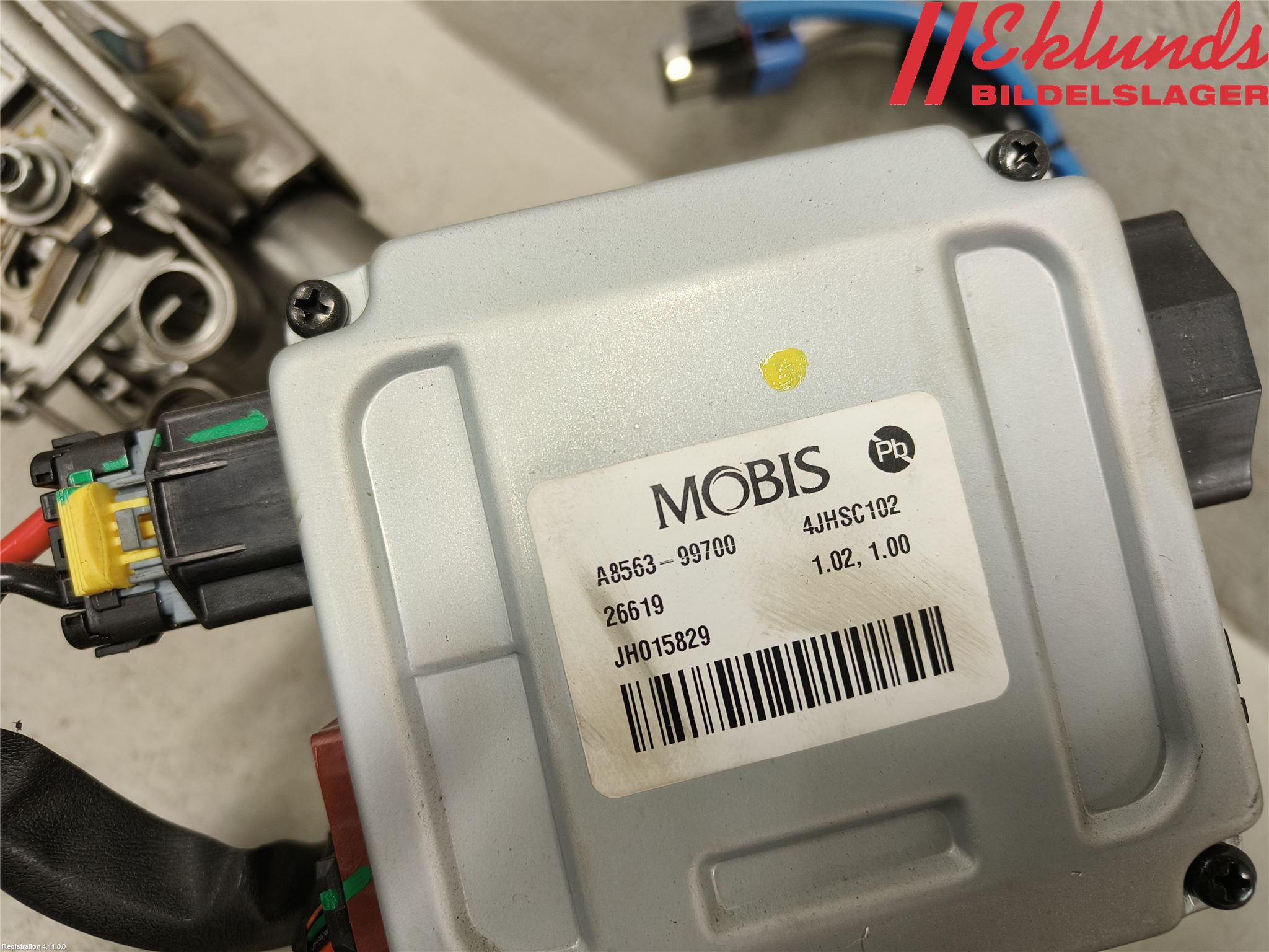 Kia OPTIMA 16-20 Rattaxelagg Med Inb Servo