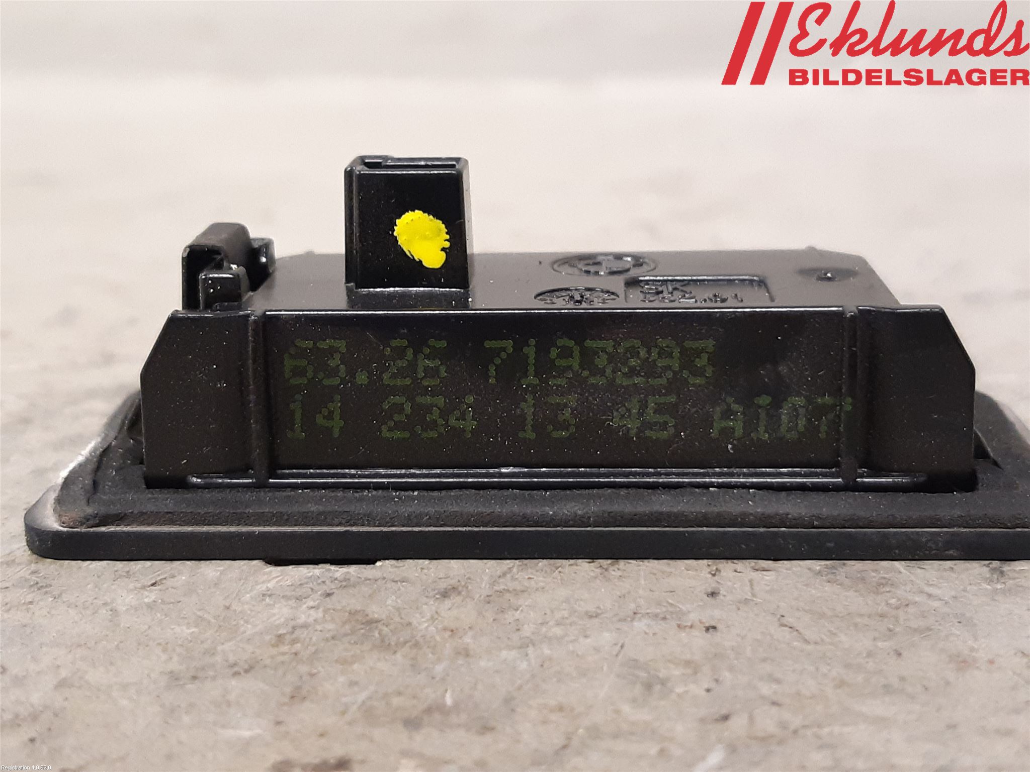 BMW X6 F16 14-19 Skylt Belysning