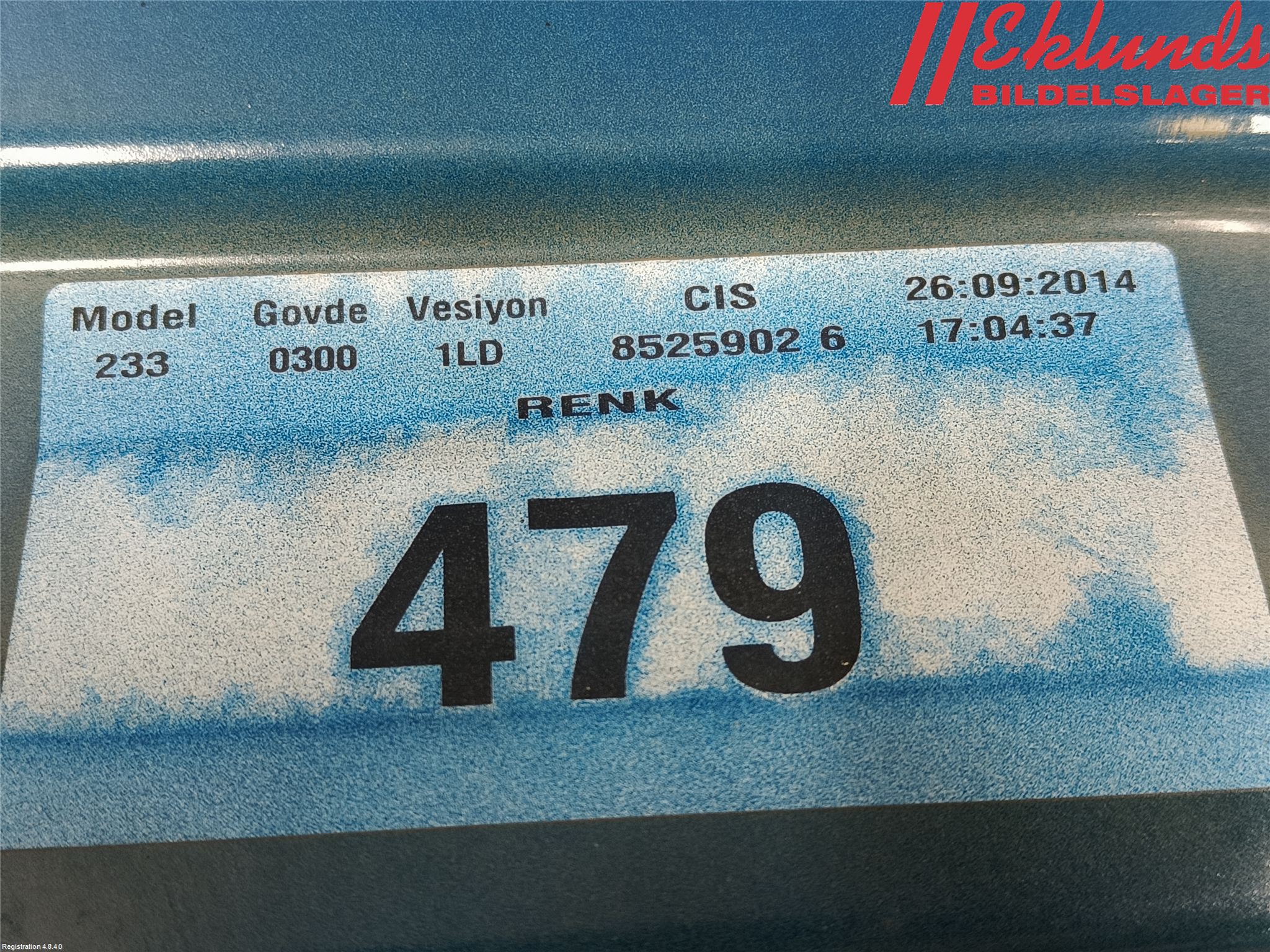 Citroen NEMO Stötfångarbalk Fram