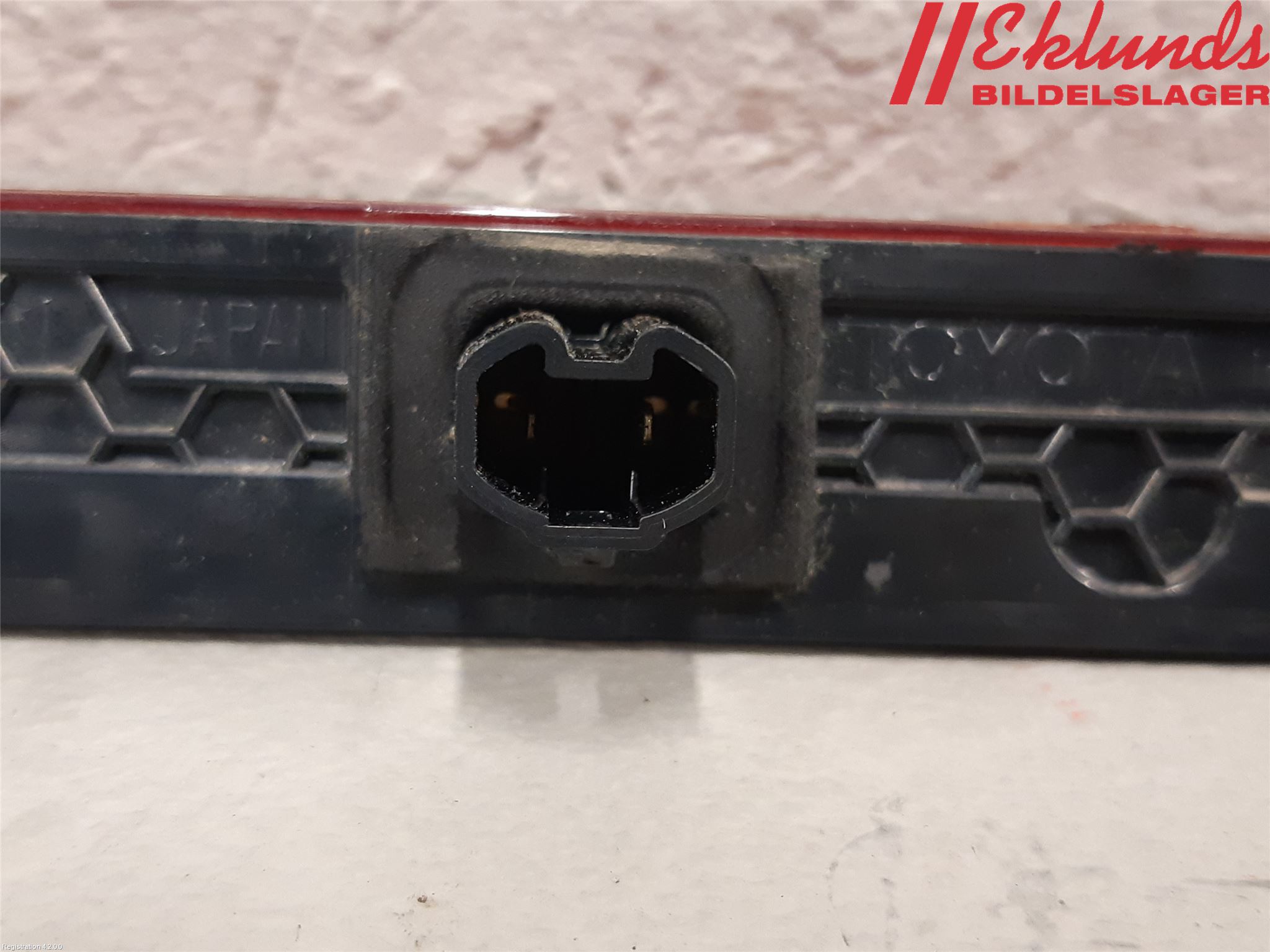 Toyota COROLLA 19- Bromsljus Bakruta