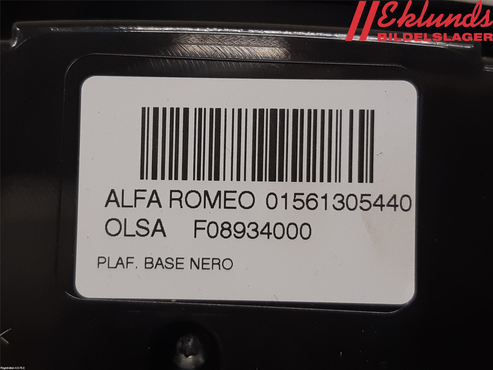 Alfa GIULIA Innerbelysning