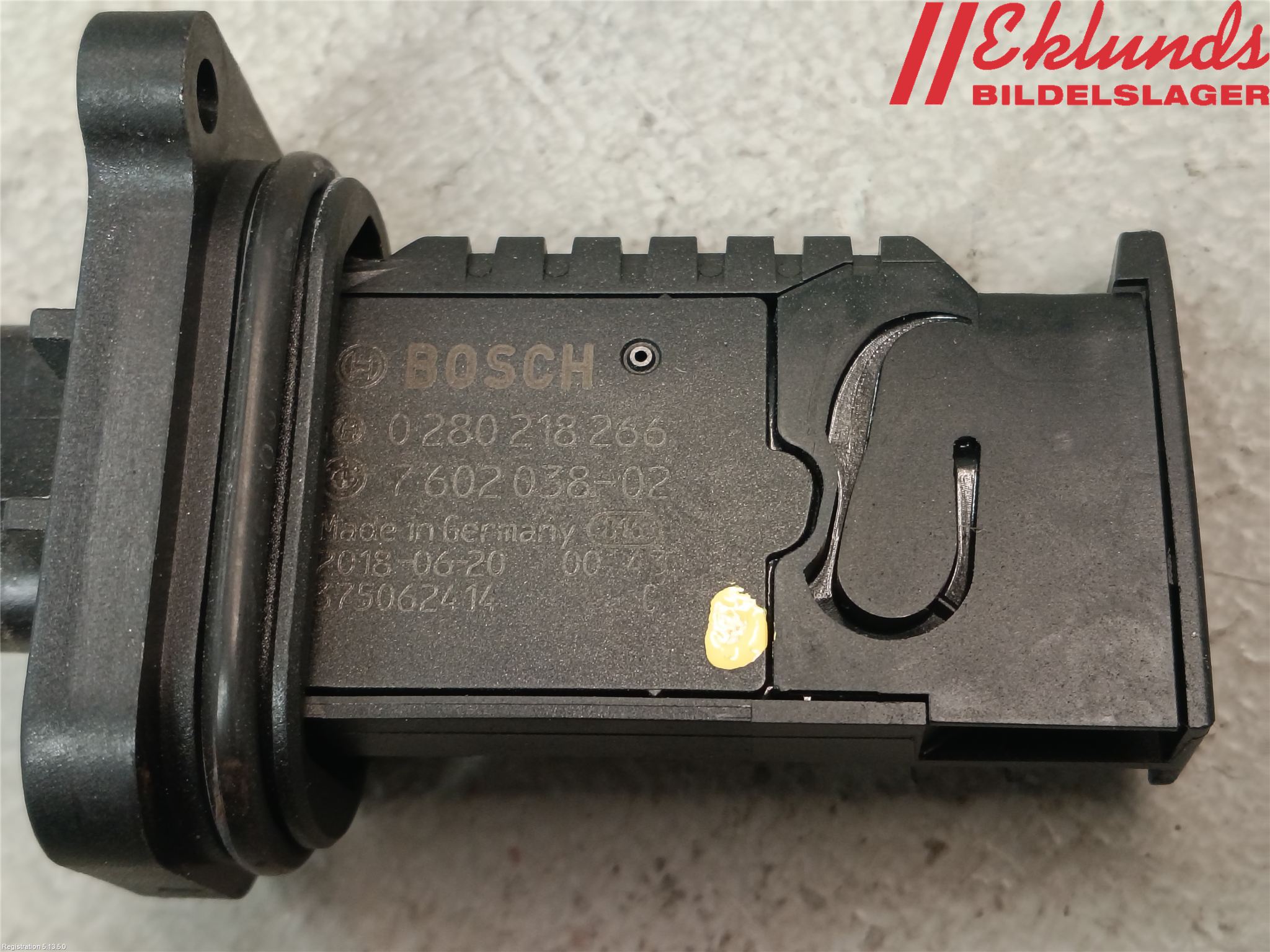 BMW 1 F20/F21 11-19 Injluftmassamätare