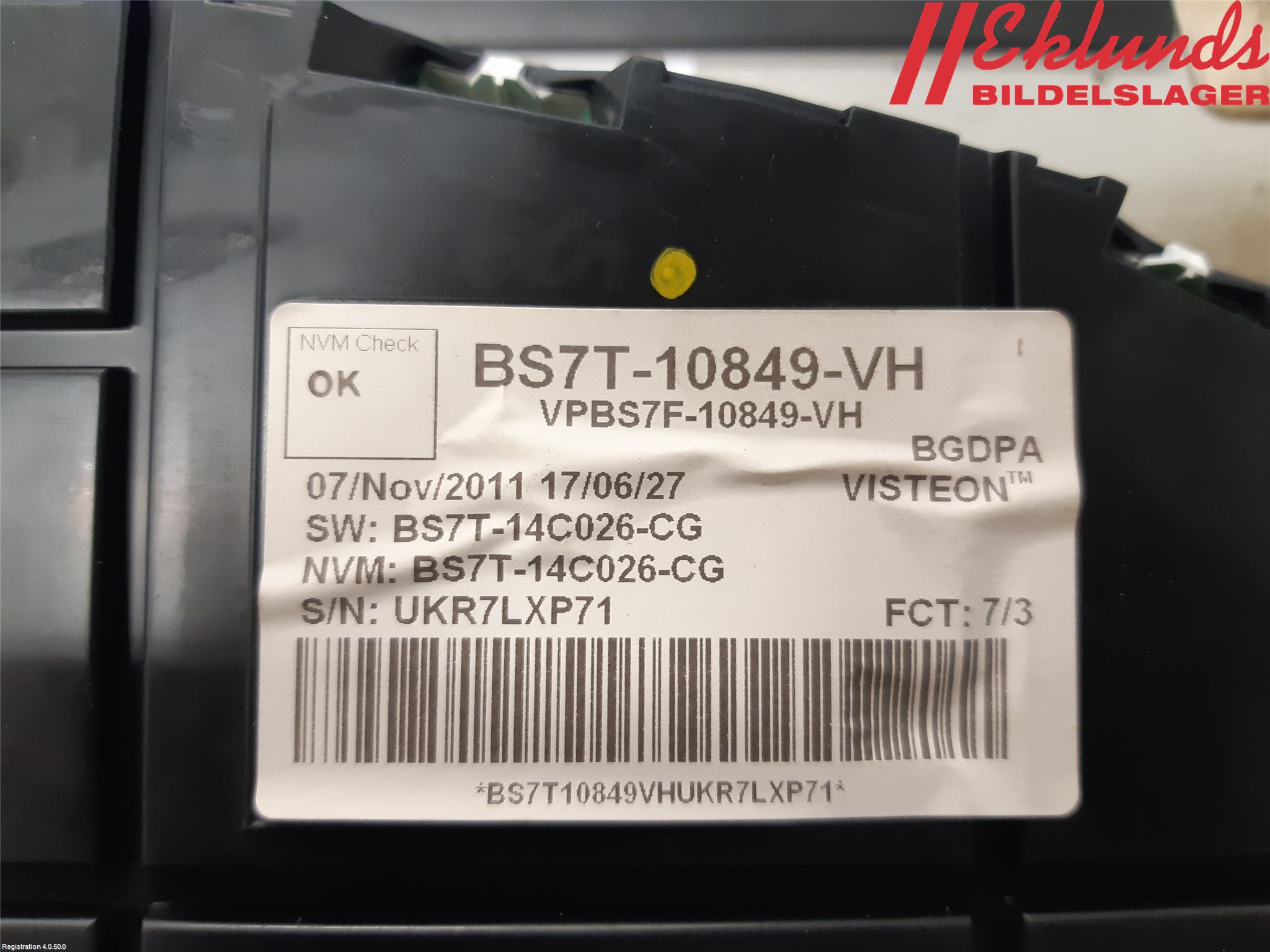 Ford S-MAX 06-15 Instrument Komb
