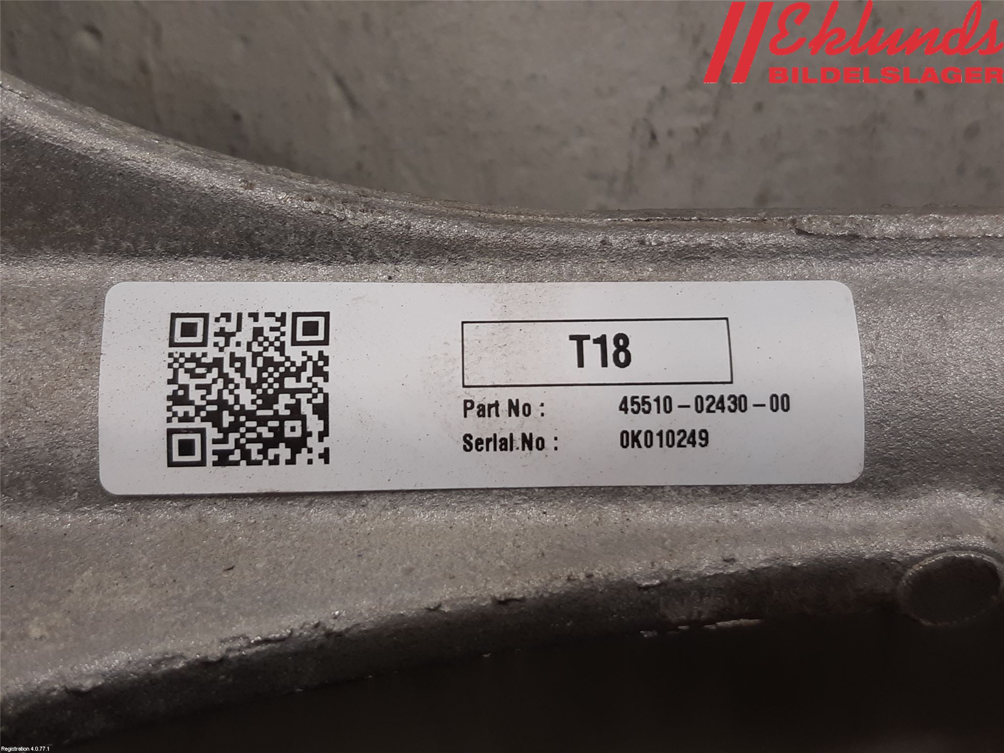 Toyota COROLLA 19- Styrväxel-Snäcka