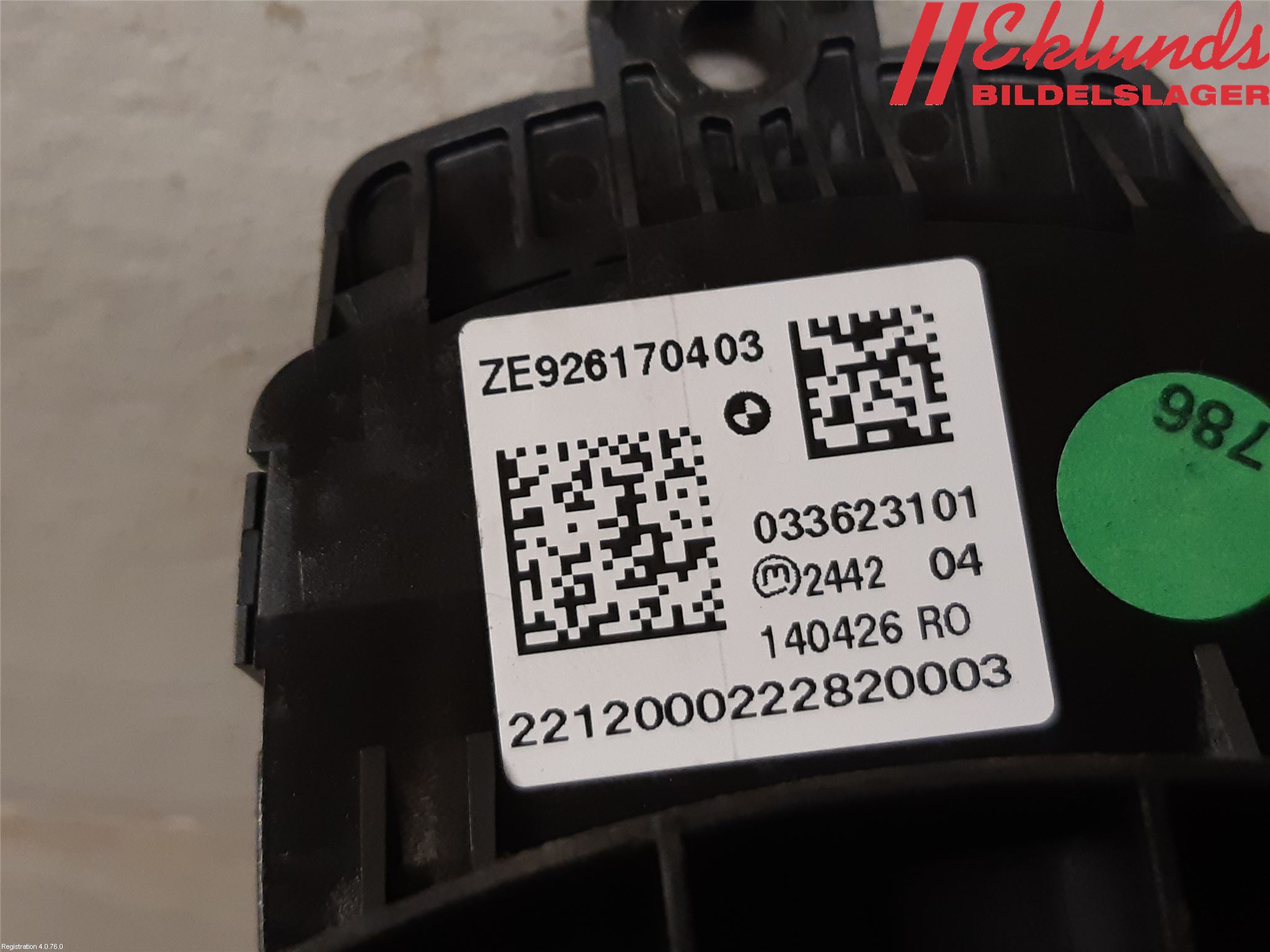 BMW 1 F20/F21 11-19 Strömställare Färddator