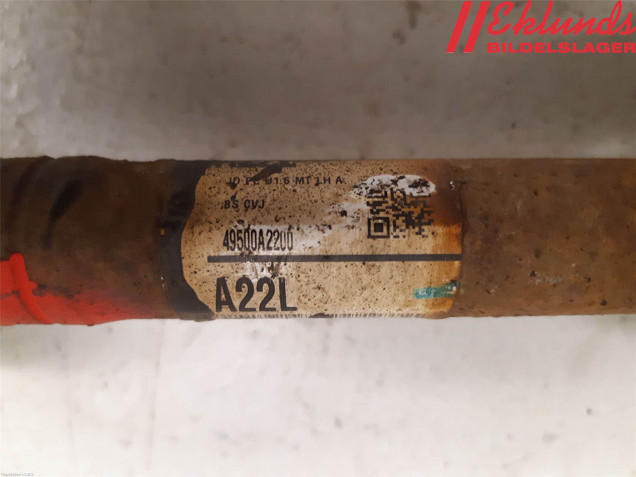 Kia CEED 12-18 Drivaxel Fram Vänster