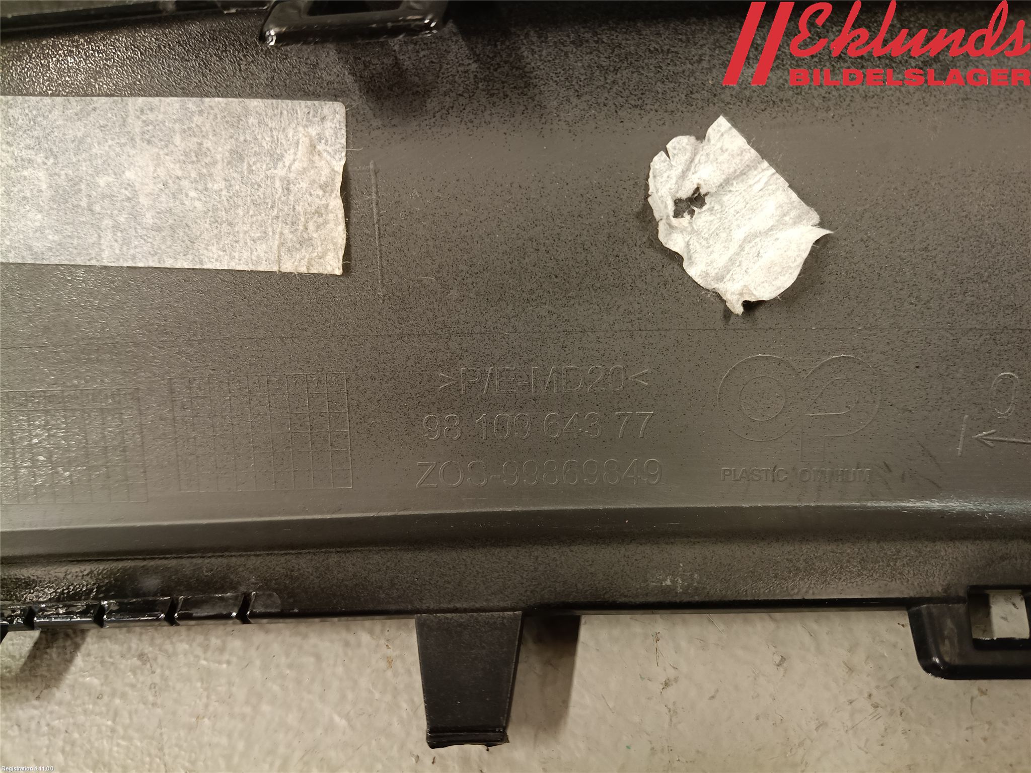 Citroen BERLINGO 08-18 Grilldel Mitt