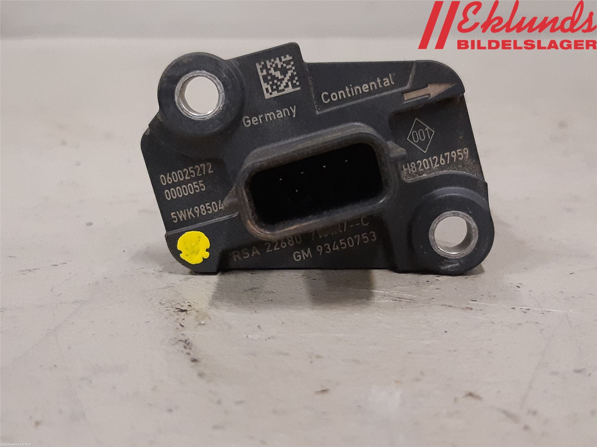 Nissan QASHQAI 14-17 Injluftmassamätare