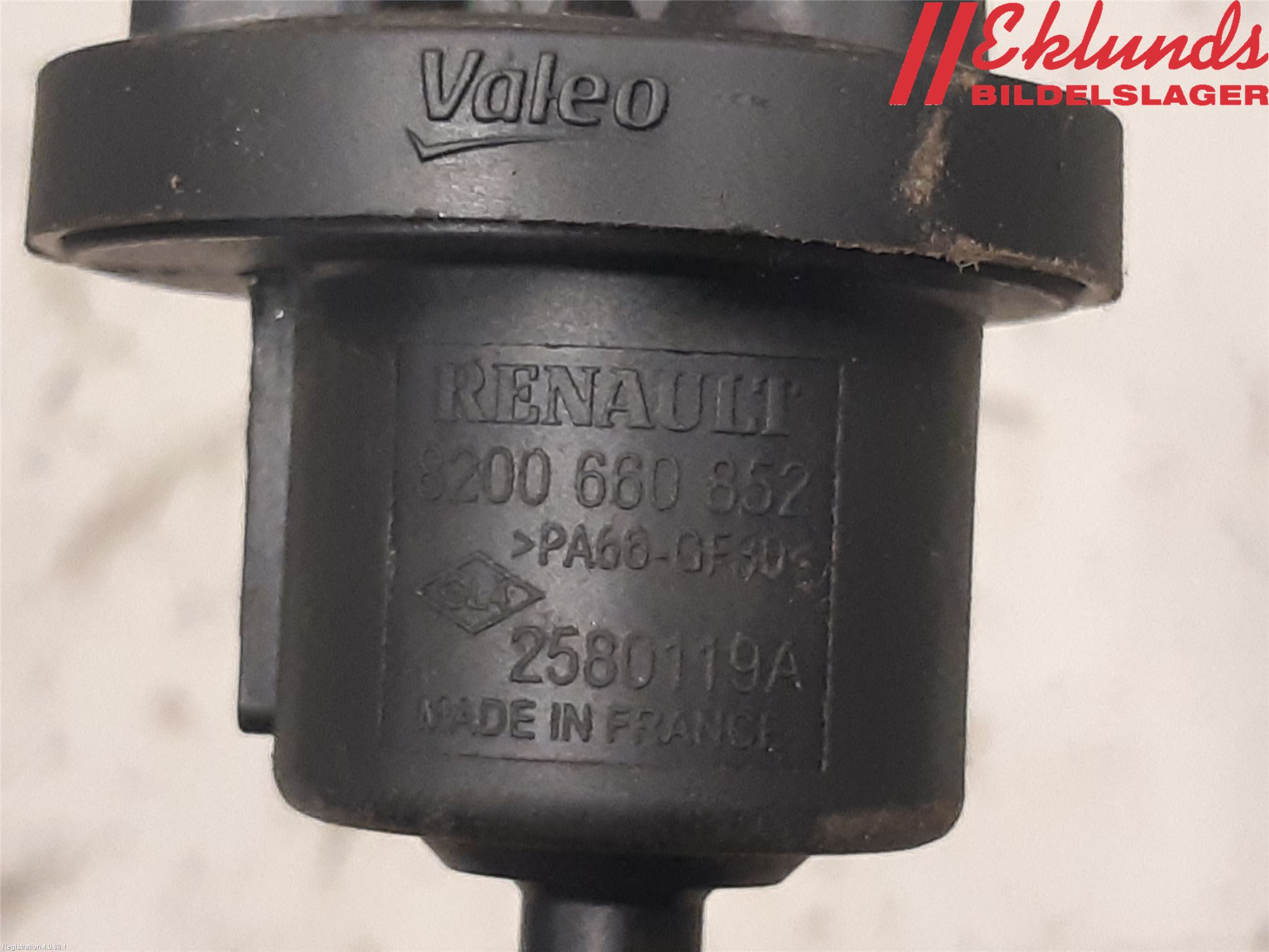 Renault CLIO III  09-12 Vakuumventil