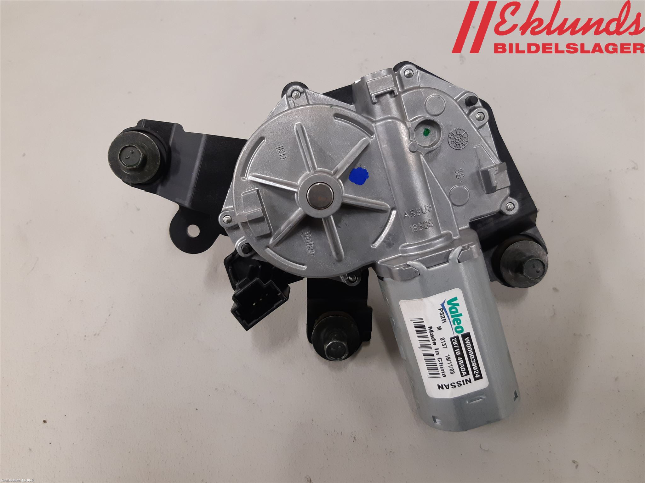 Nissan X-TRAIL 14-21 Torkarmotor Baklucka