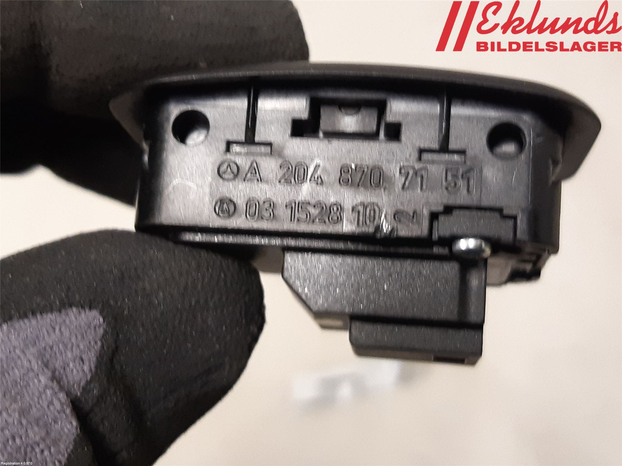 Mercedes-Benz MB C-KLASS (W204) 07-15 Strömställare Baklucka