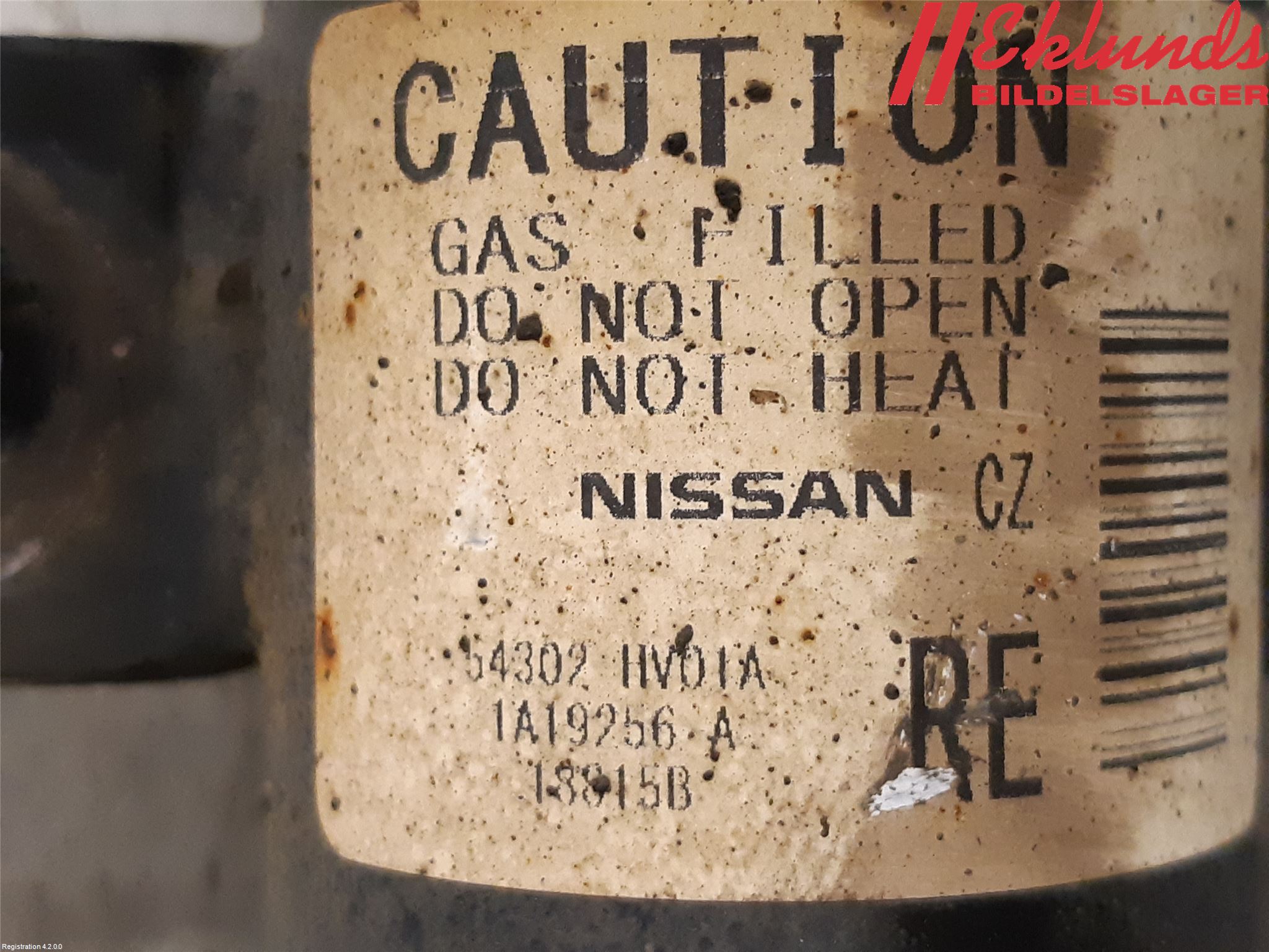 Nissan QASHQAI 17-21 Fjäderben Fram Höger
