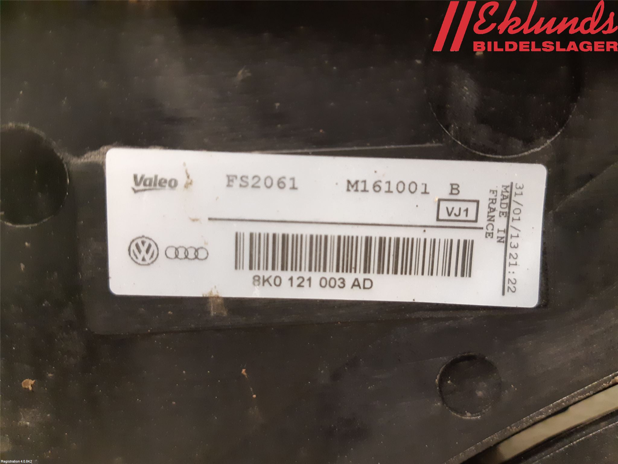 Audi A6/S6 4G 11-18 Kylfläkt El