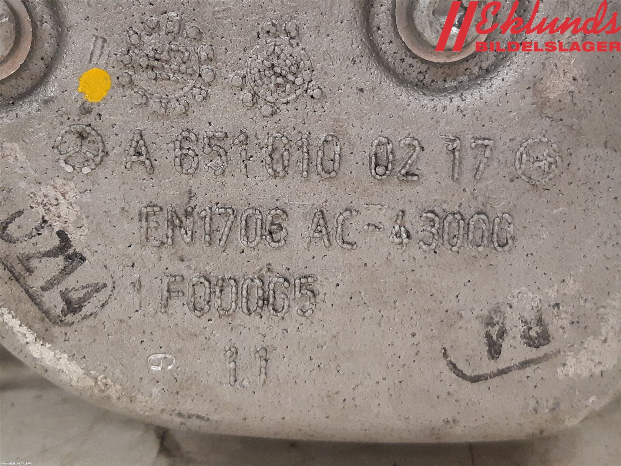 Mercedes-Benz MB SPRINTER (W906) 06-18 Topplock Diesel