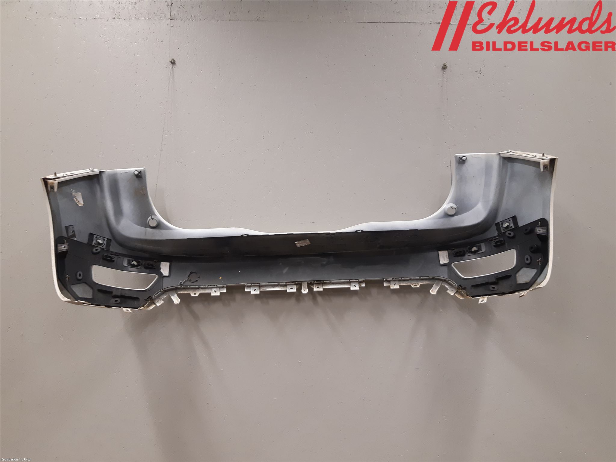 Citroen C4 PICASSO 14-18 Stötfångarbeklädnad Bak