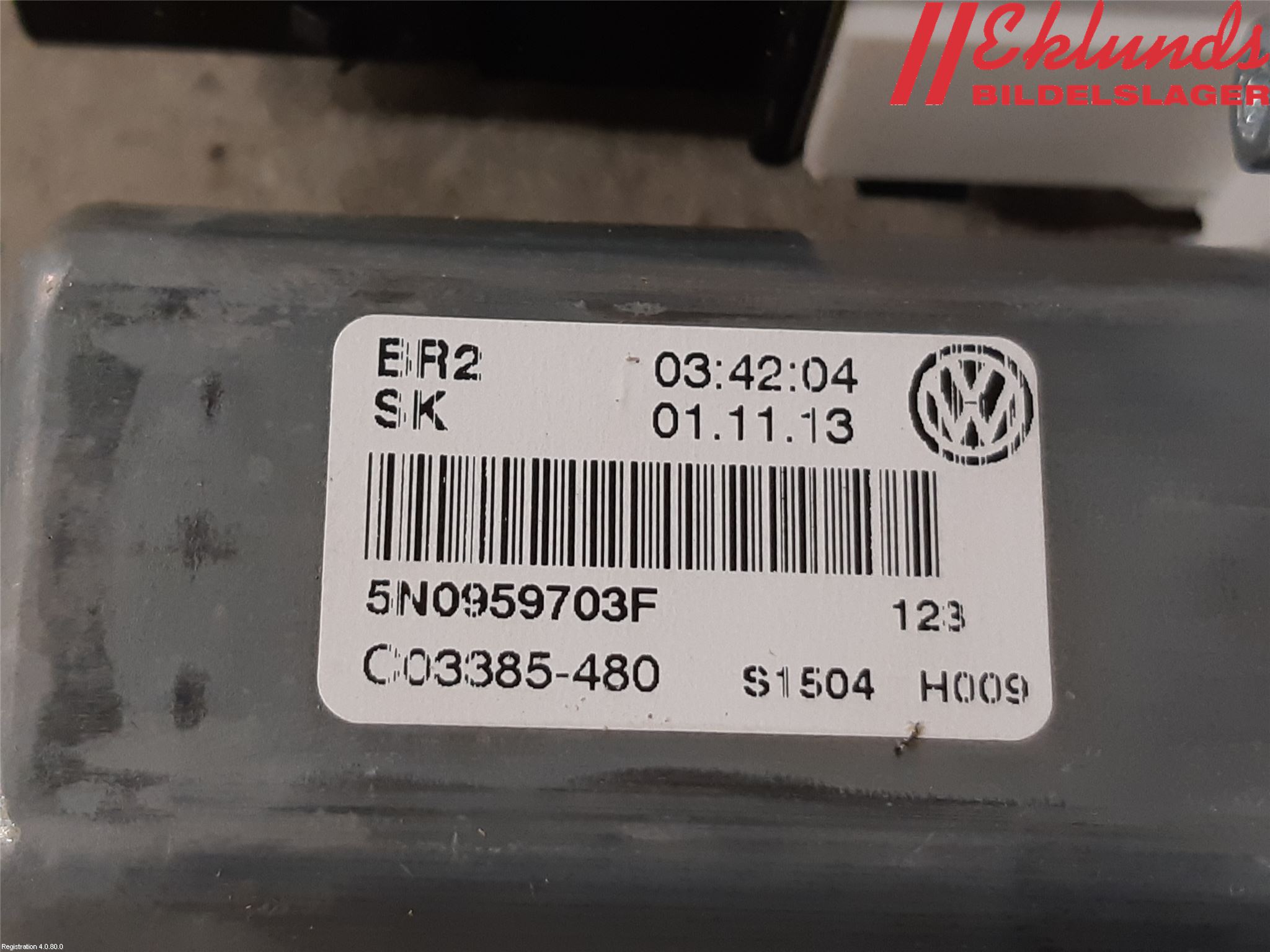 Volkswagen VW TIGUAN 07-16 Fönsterhissmotor