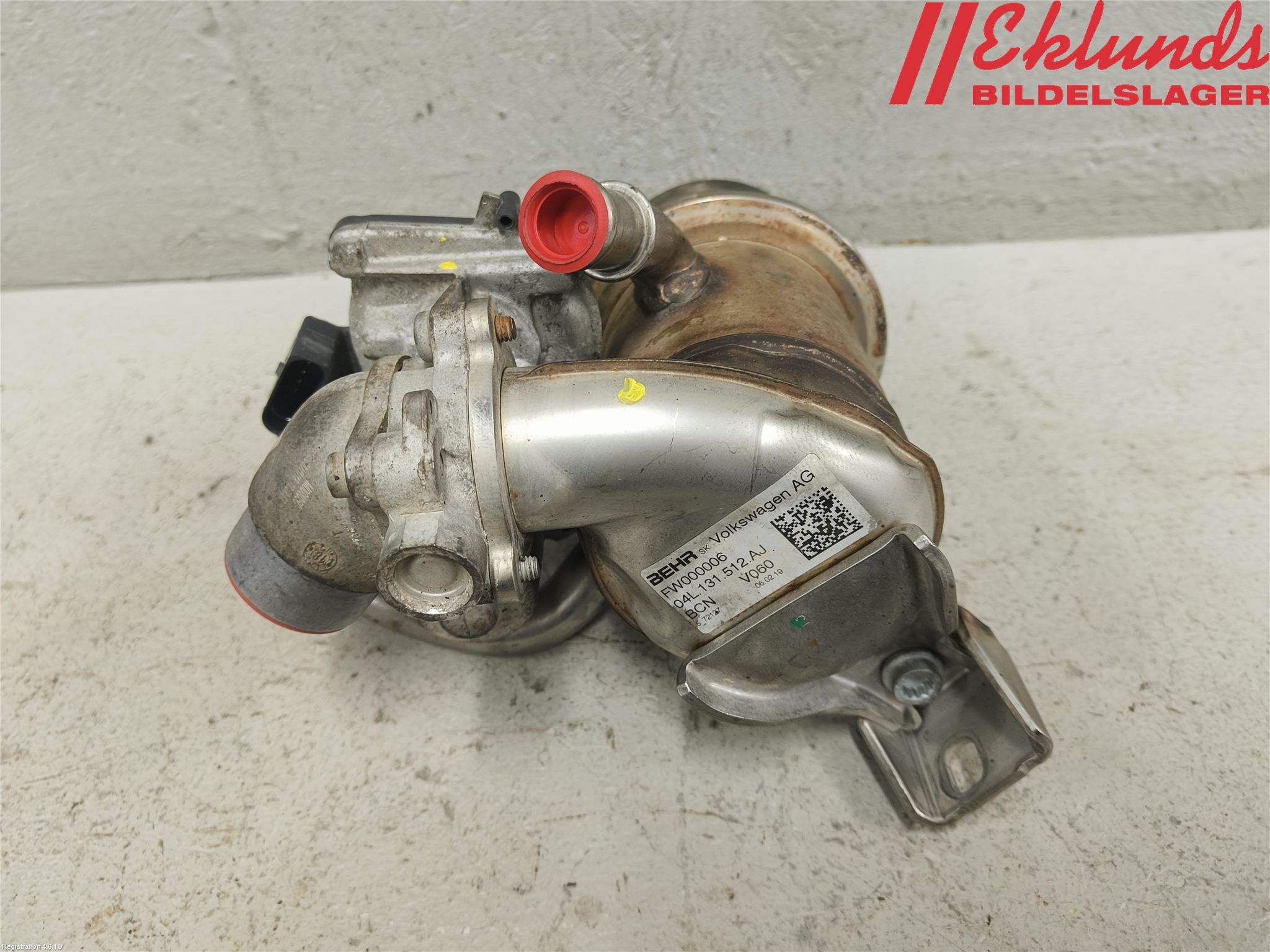 Volkswagen VW CADDY 16-20 Avgaskylare