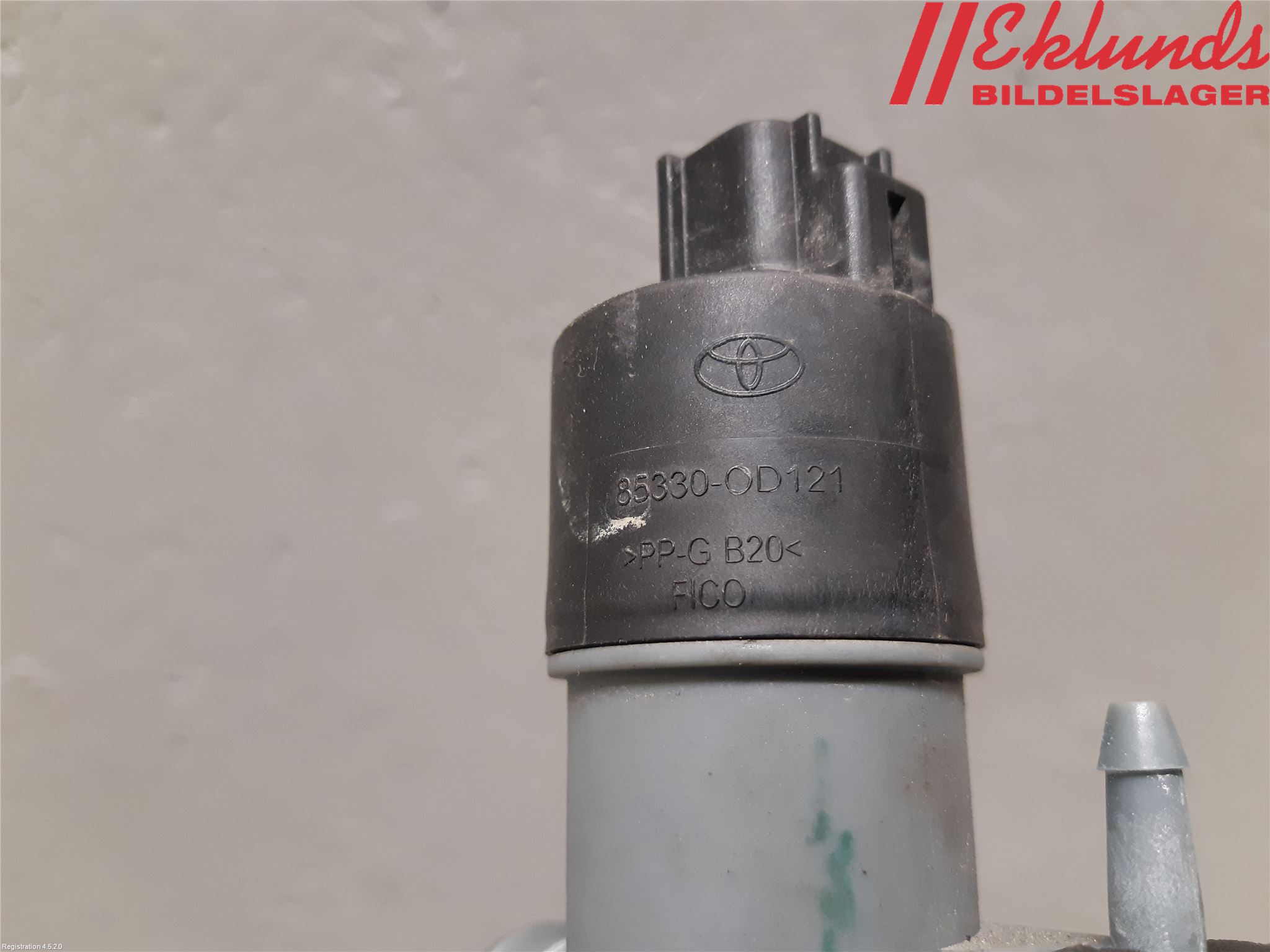 Toyota YARIS XP130 15-20 Spolarpump Vindruta