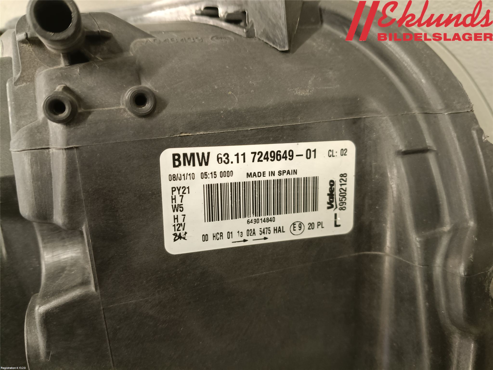 BMW 1 E87/81 5D/3D 03-11 Strålkastare Vänster