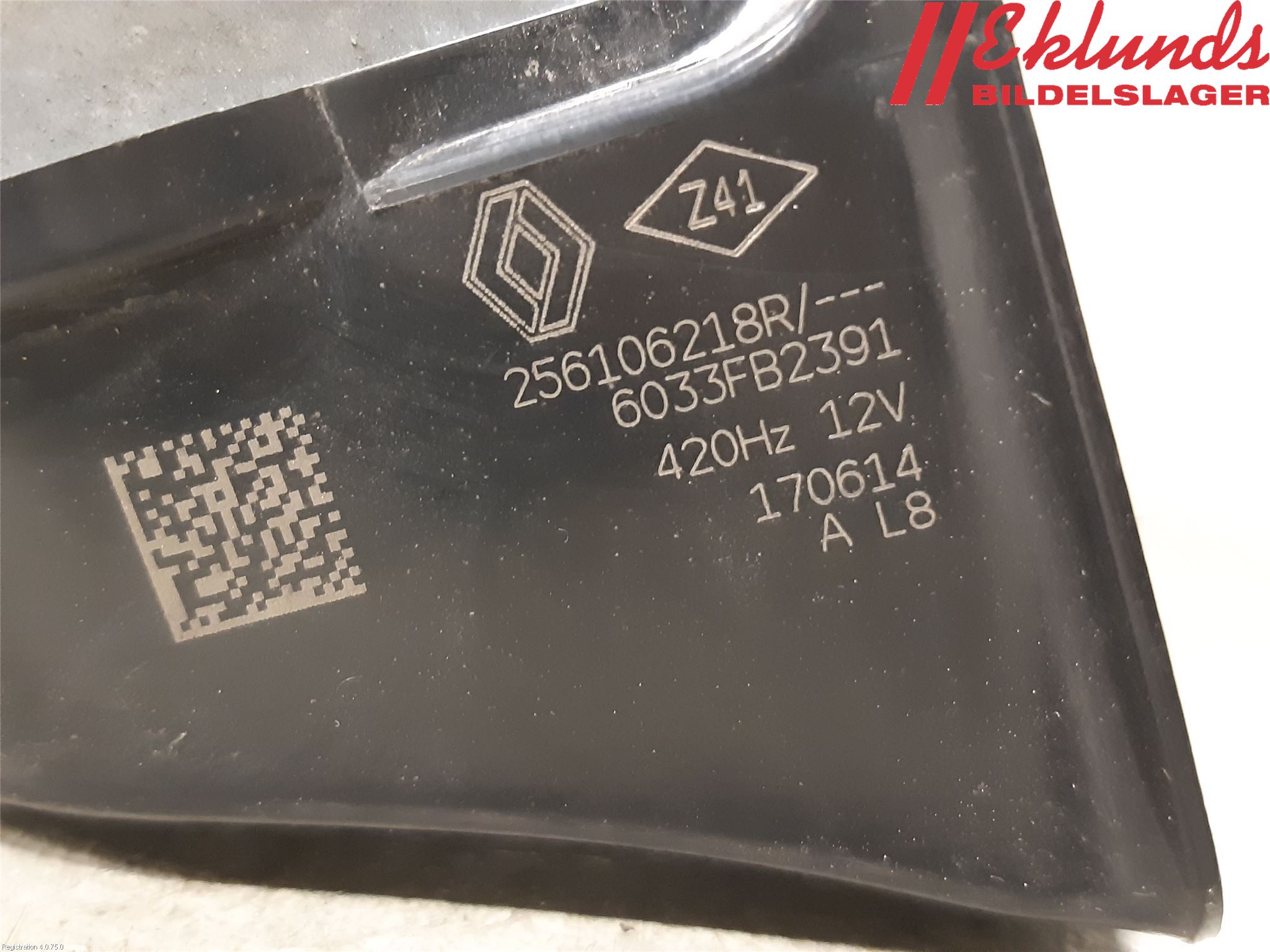 Renault KADJAR 15- Signalhorn