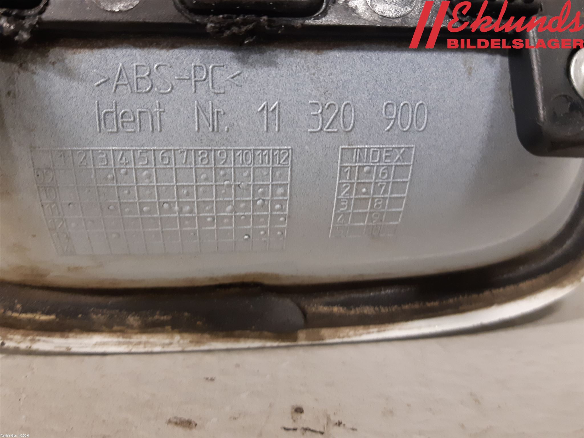 Opel ASTRA J 10-15 Bakluckehandtag