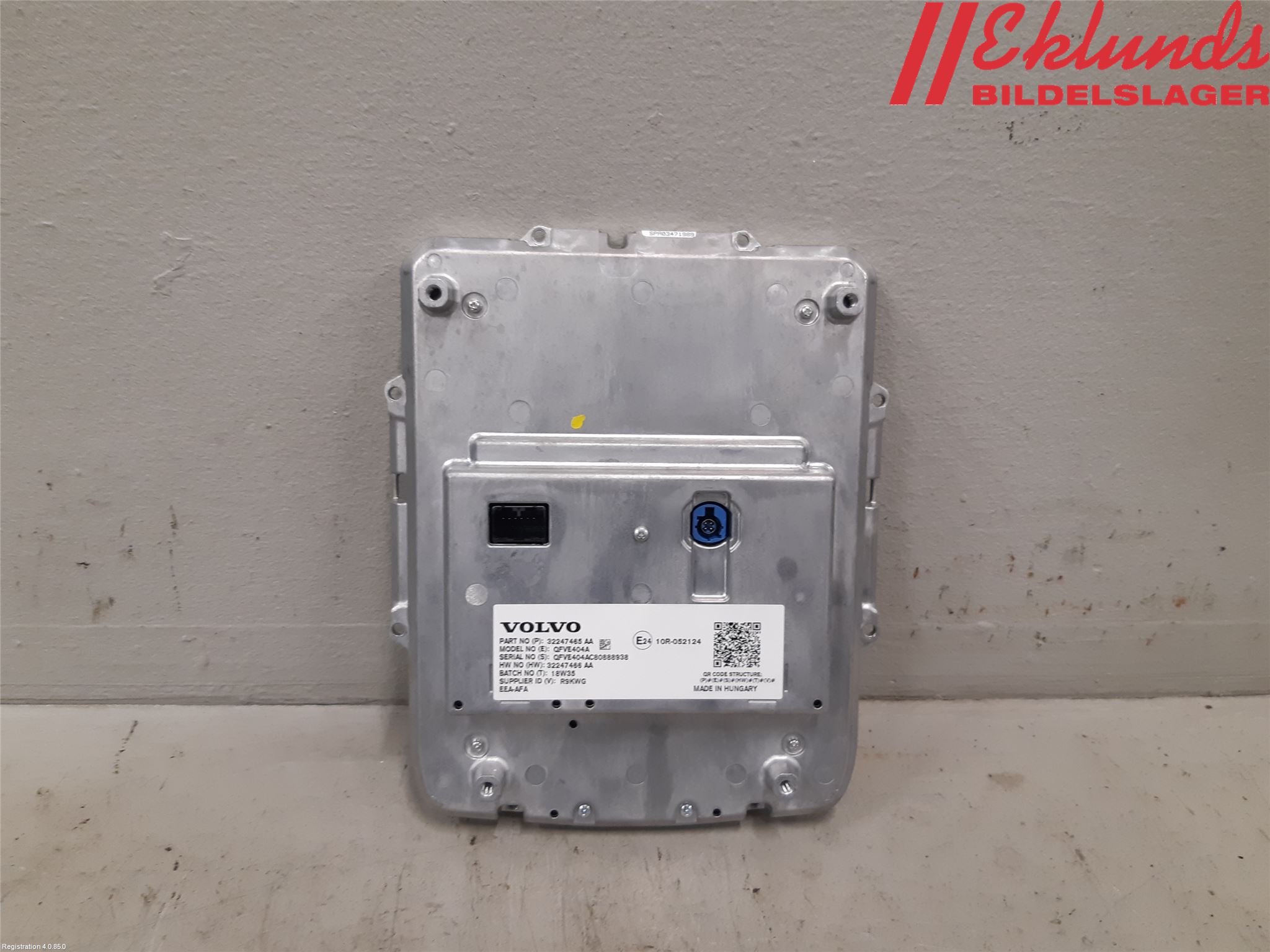 Volvo V90 17->> Multifunktionsdisplay