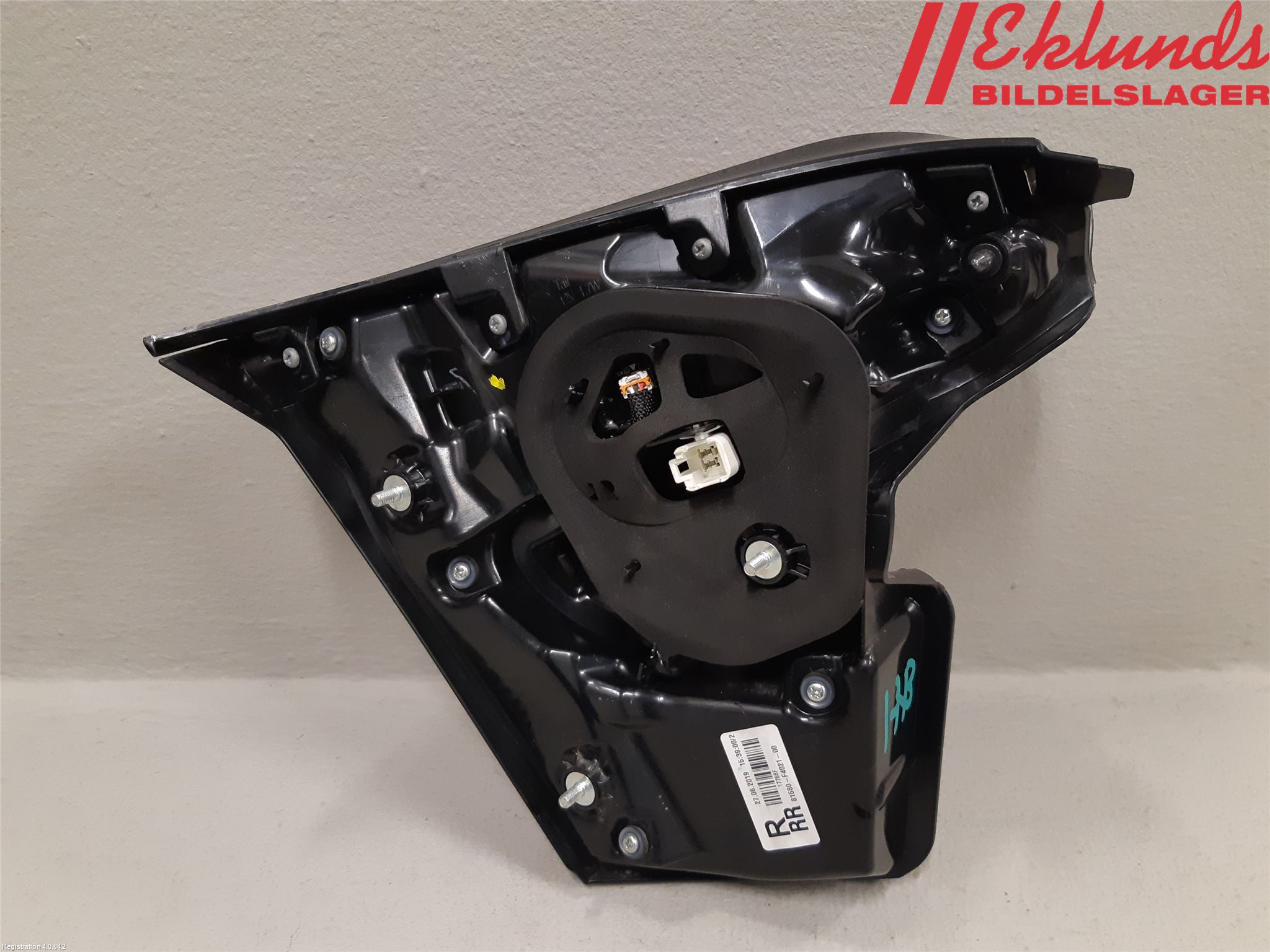 Toyota C-HR 16-23 Bakljus Lucka Hö