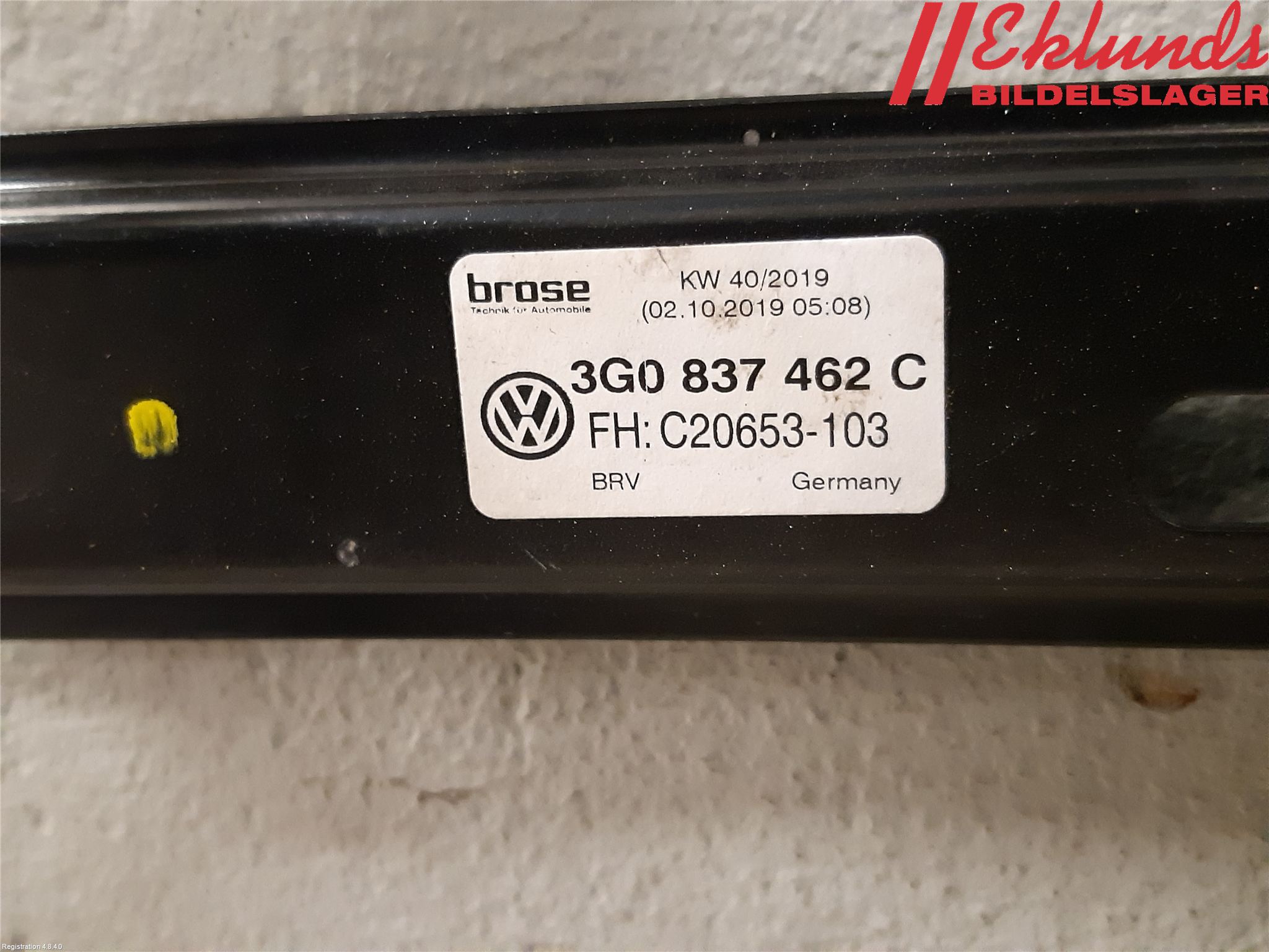 Volkswagen VW PASSAT 20-24 Fönsterhiss El Kompl