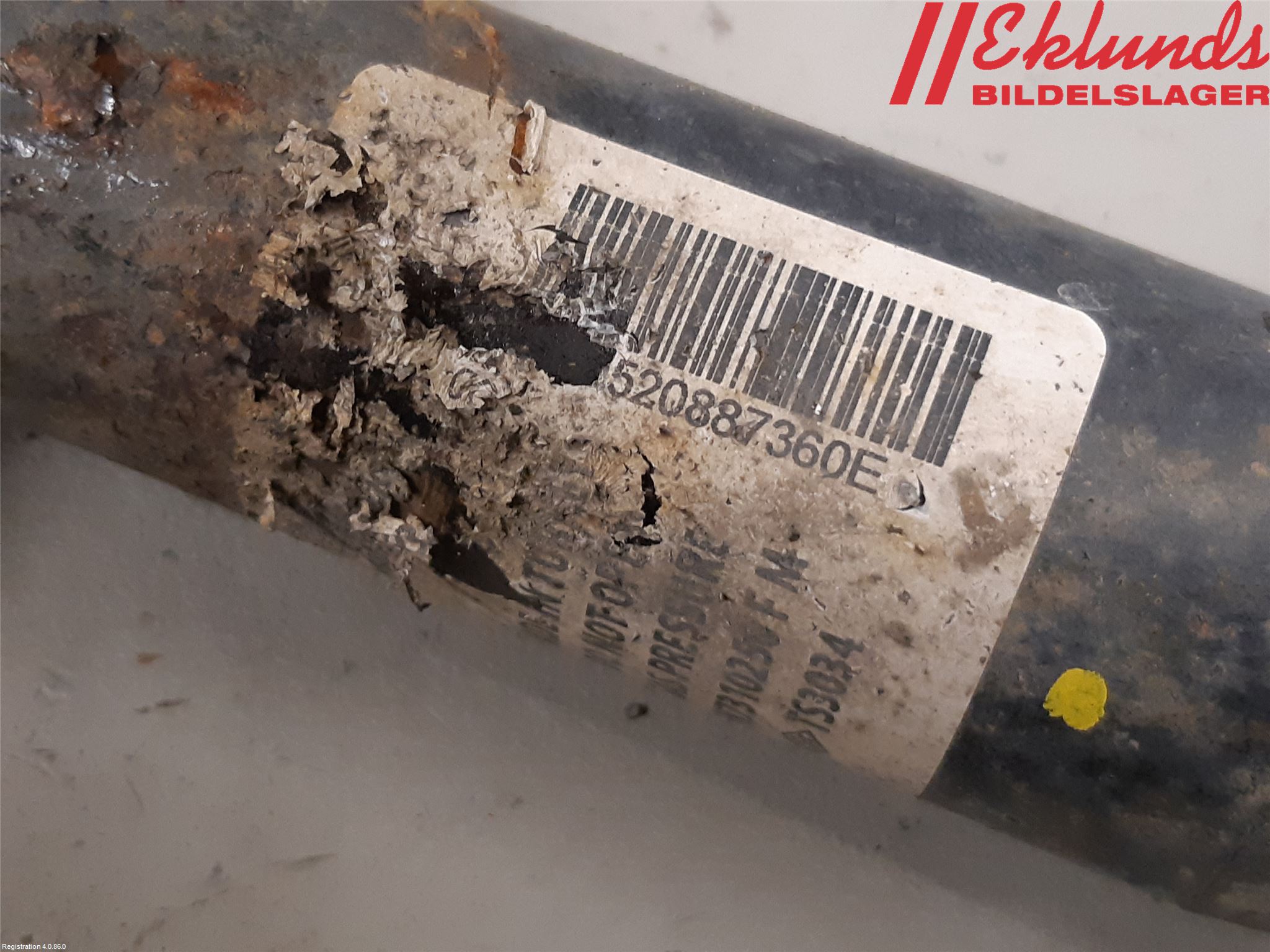 Fiat DOBLO CARGO Stötdämpare Bak