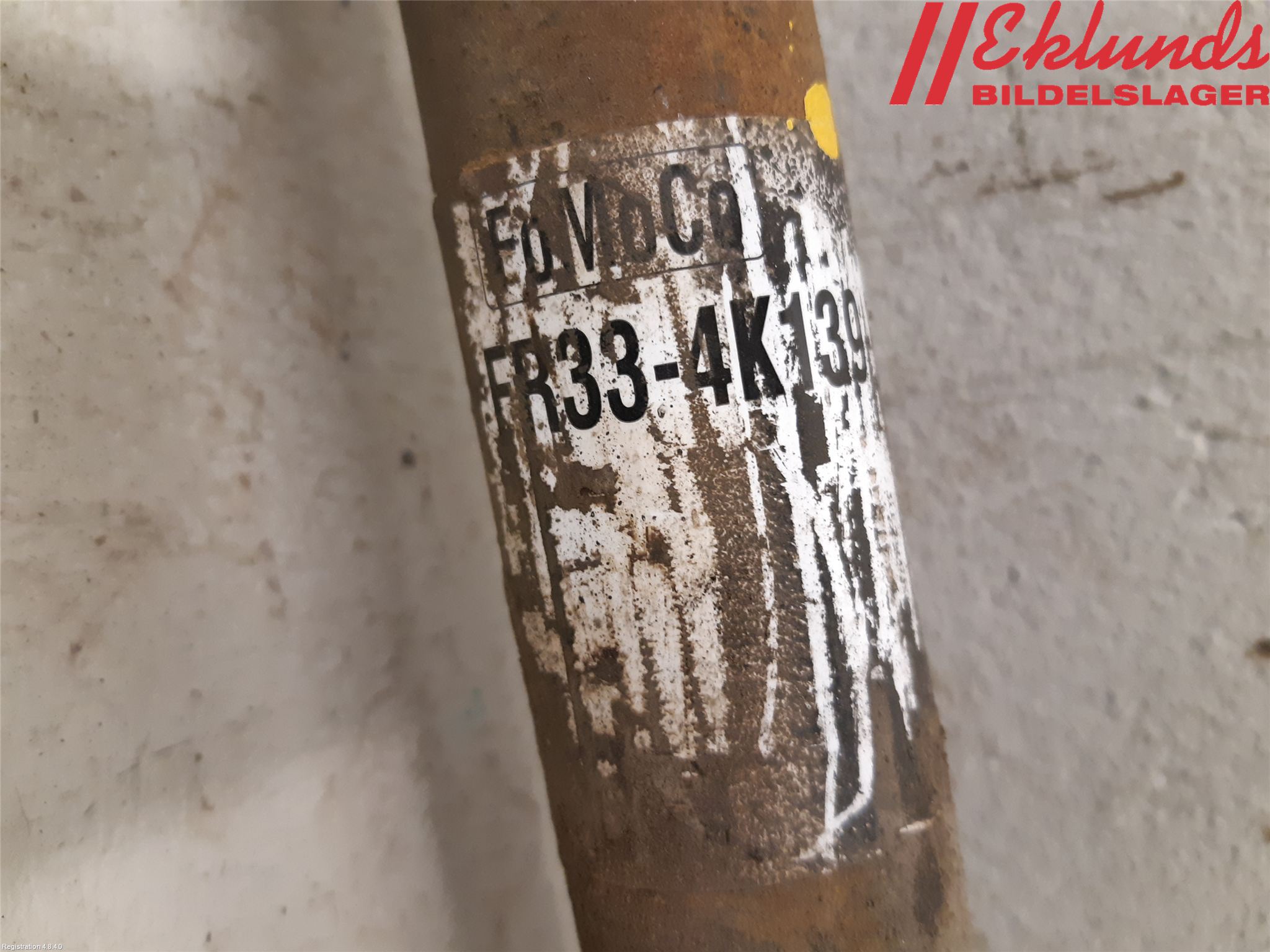 Ford MUSTANG VI 15-22 Drivaxel Bak Vänster