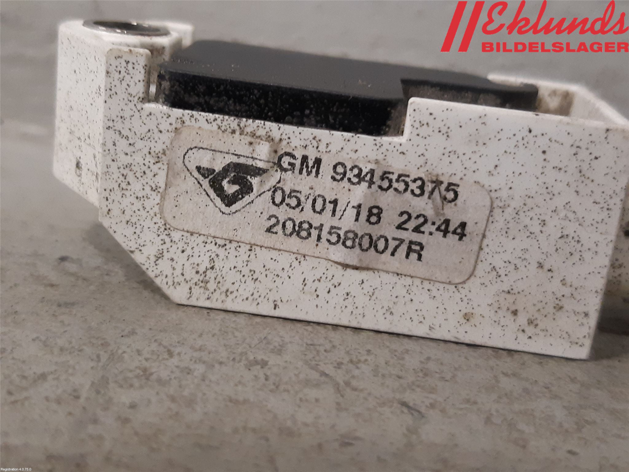 Renault TRAFIC/E-TECH 15- Givare Temp-Tryck Avgas